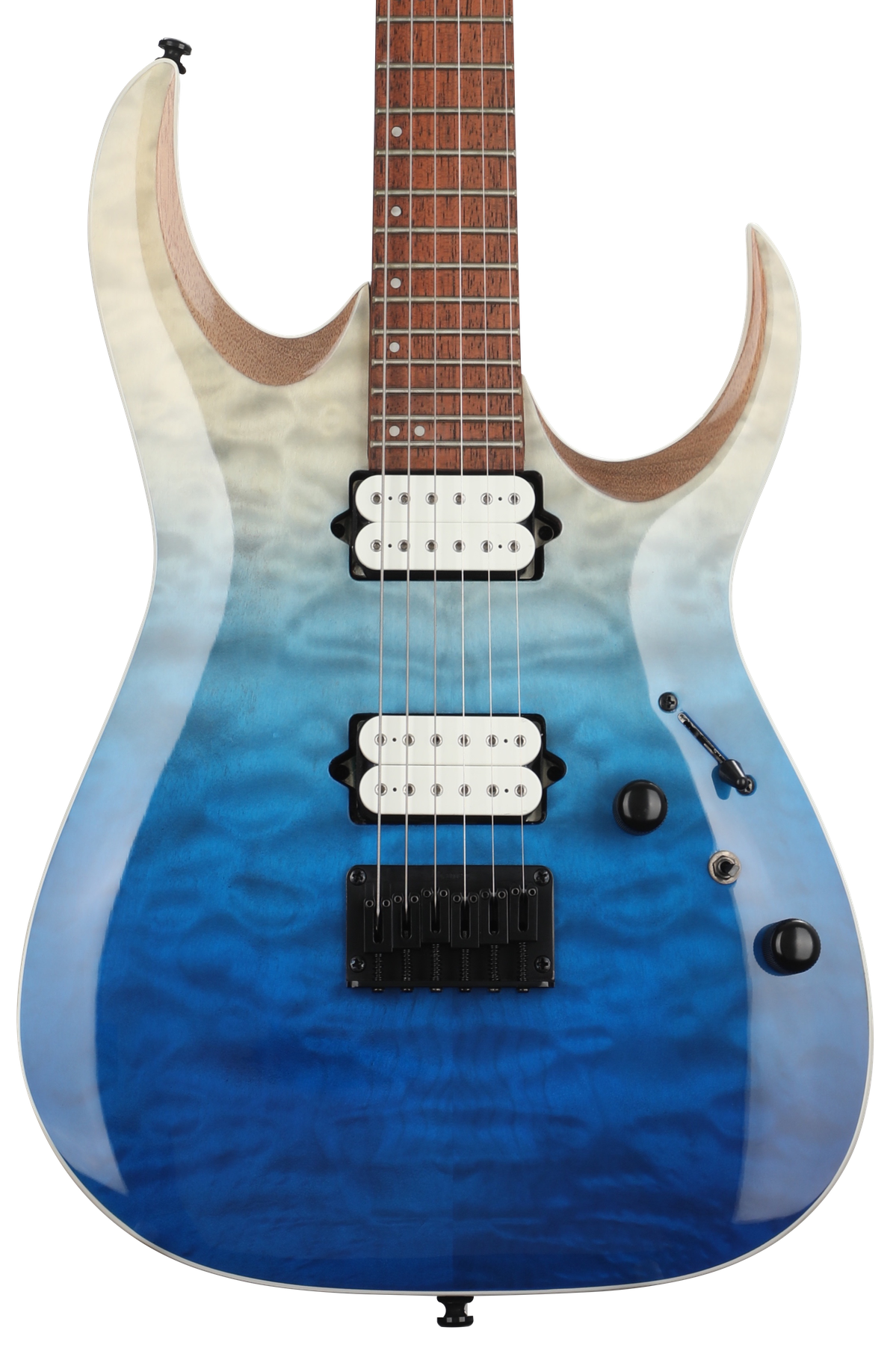 Ibanez High Performance RGA42HPQM Electric Guitar - Blue Iceberg