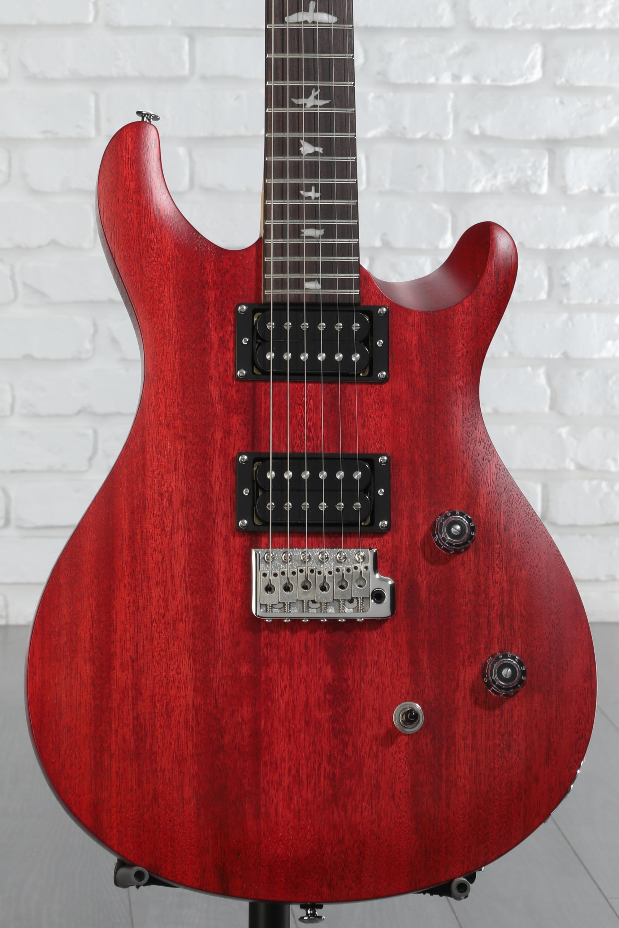 PRS SE CE 24 Standard Satin Electric Guitar - Vintage Cherry