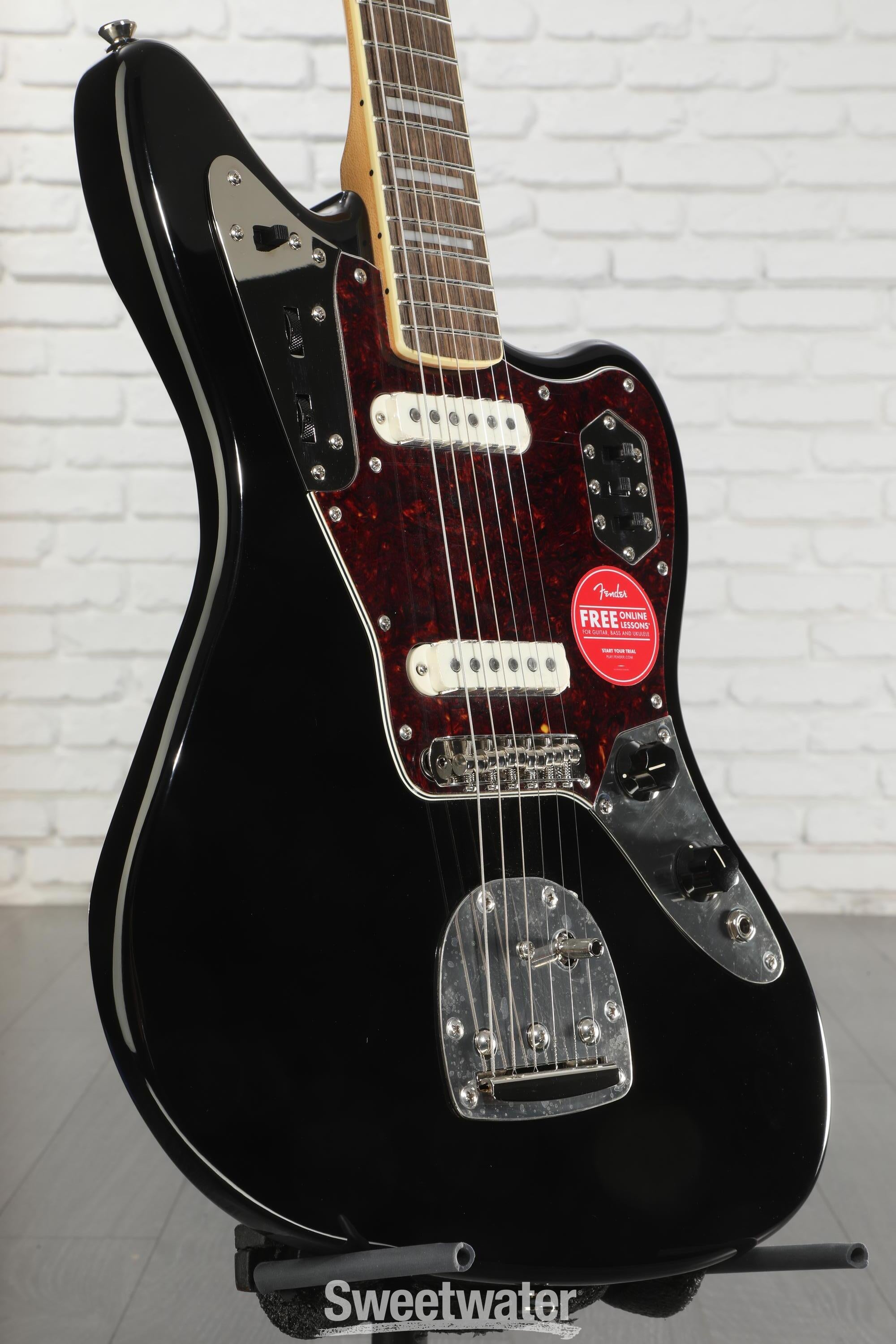 Squier Classic Vibe '70s Jaguar - Black | Sweetwater