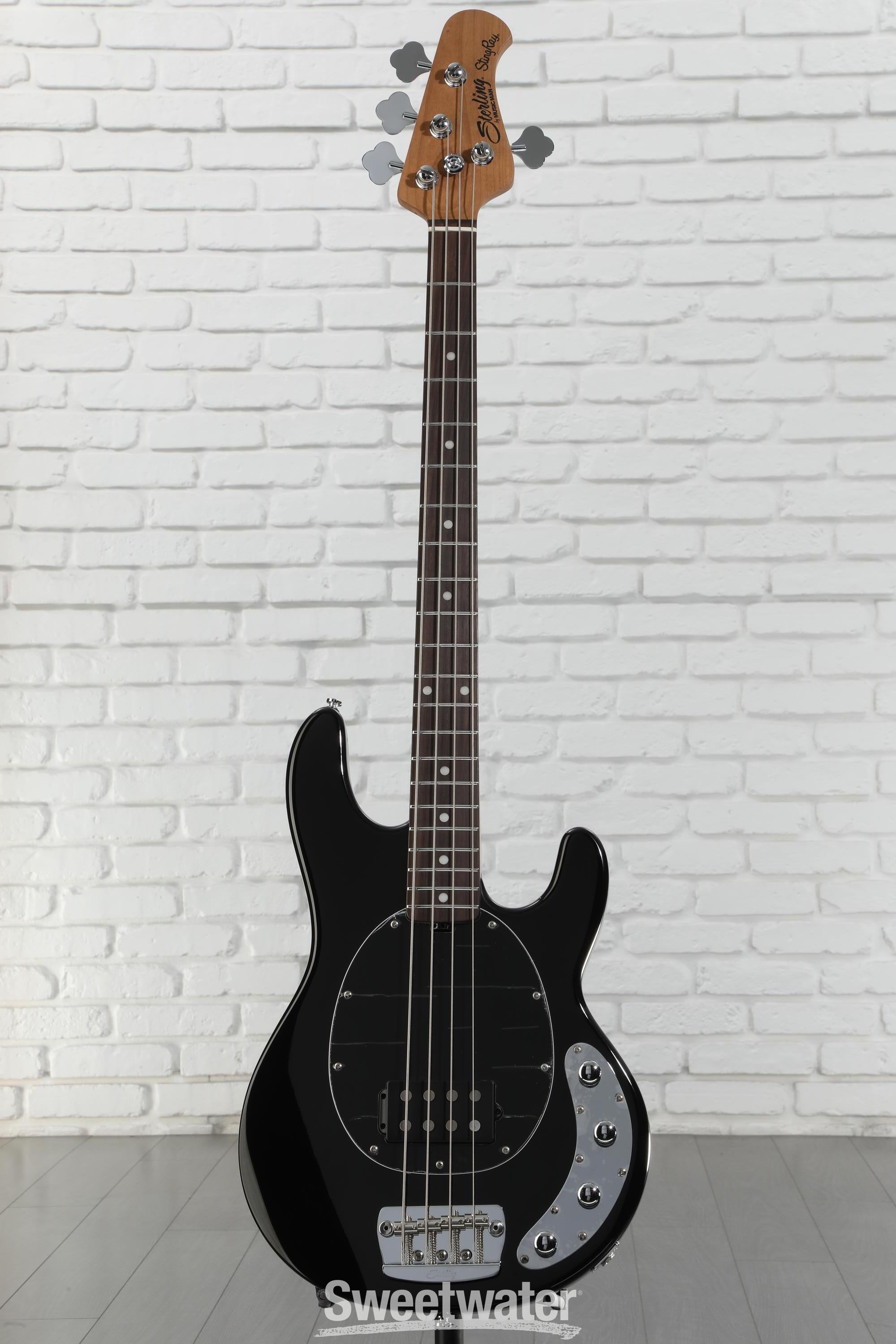 Sterling By Music Man StingRay RAY34 Bass Guitar - Black