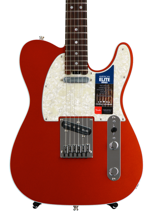 Fender American Elite Telecaster - Autumn Blaze Metallic with Rosewood  Fingerboard | Sweetwater