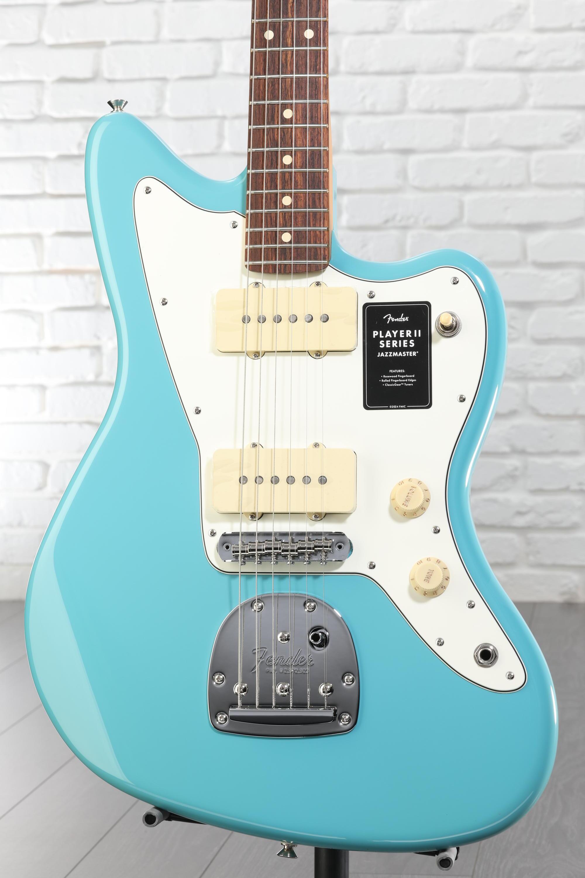 Fender Player II Jazzmaster Electric Guitar - Aquatone Blue