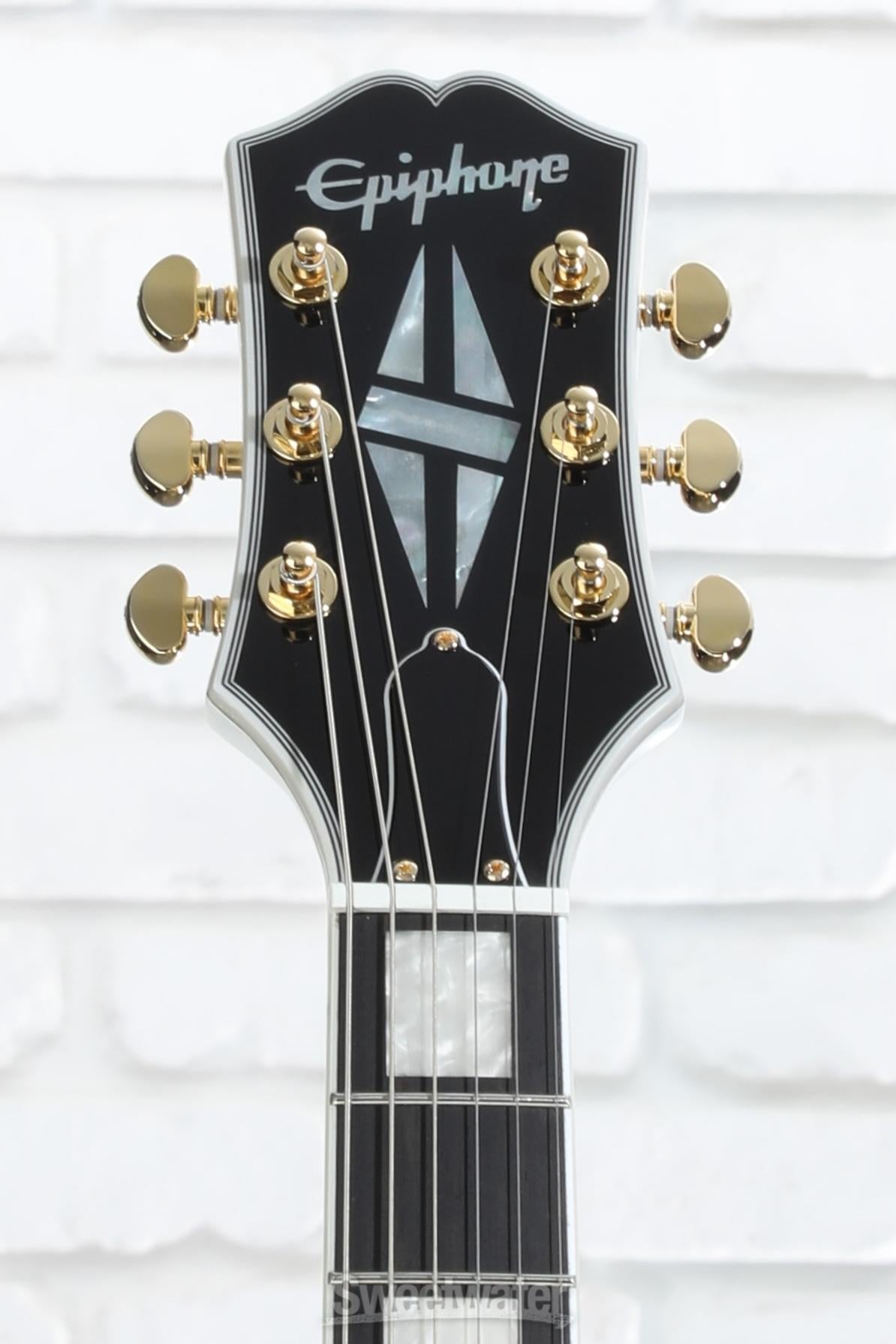 Epiphone SG Custom Electric Guitar - Alpine White | Sweetwater