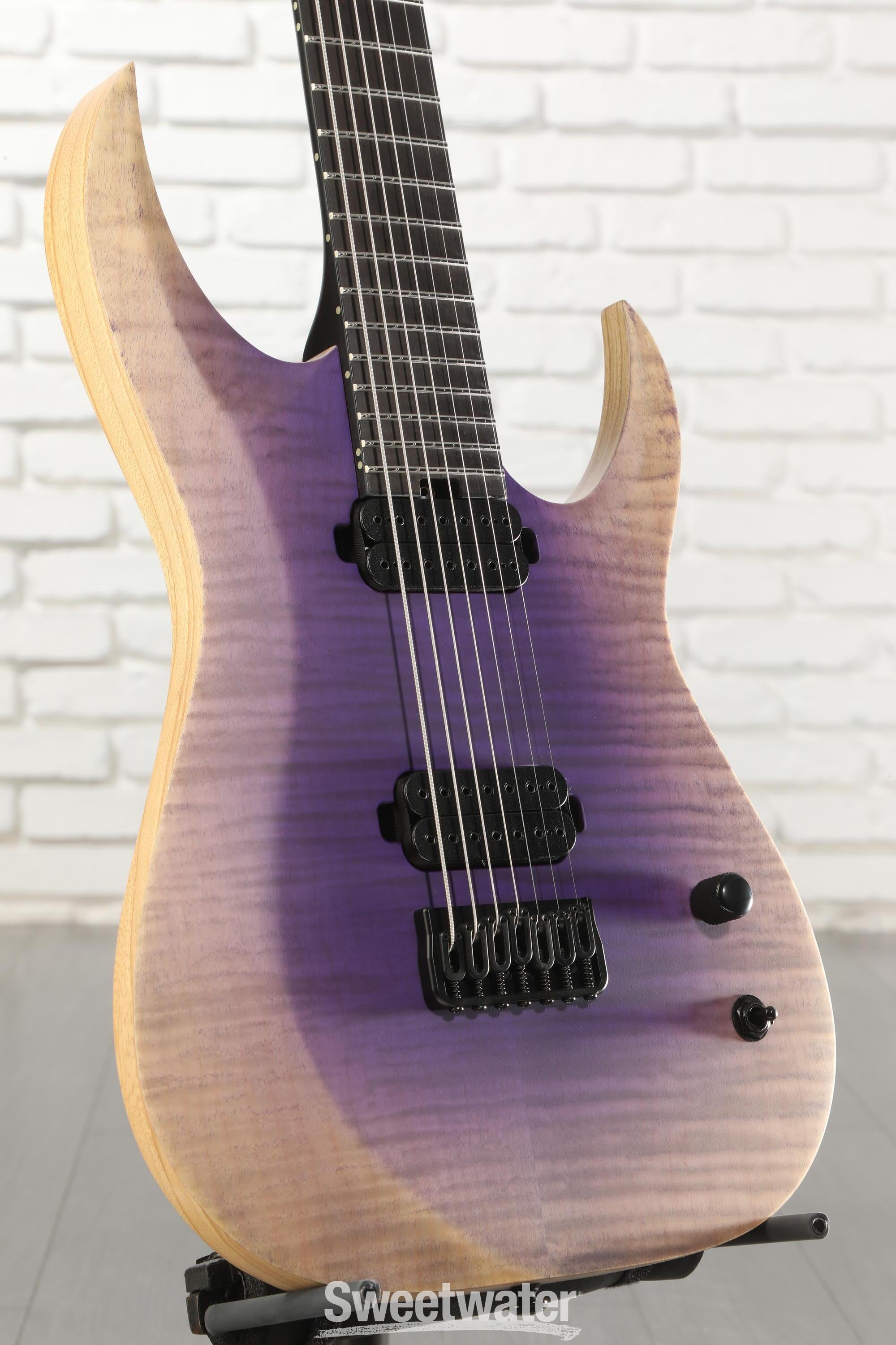 Photo of Schecter John Browne Tao-7 7-string Electric Guitar - Ozone Burst