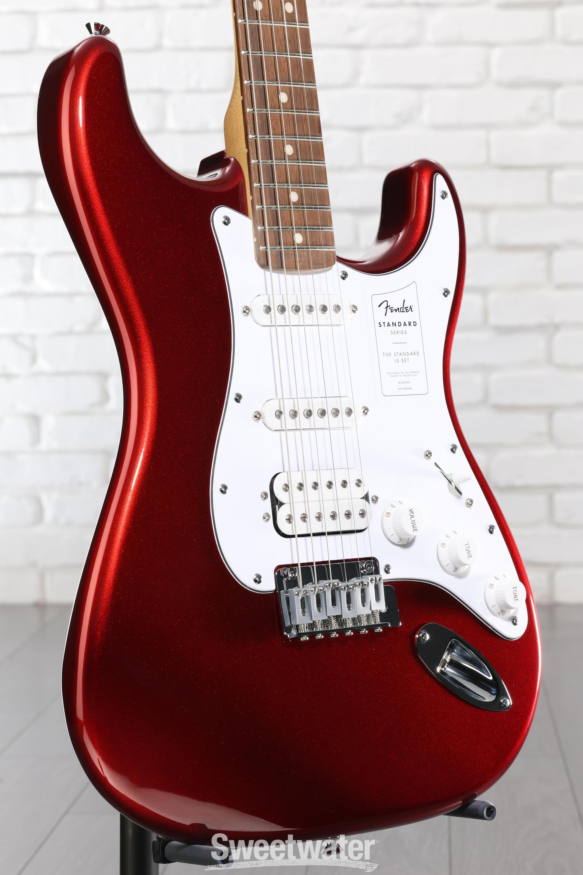 Photo of Fender Standard Stratocaster HSS Electric Guitar - Candy Cola