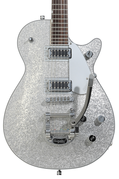 贈る結婚祝い Jet Electromatic Gretsch Electric Sparkle Silver - Guitar ギター
