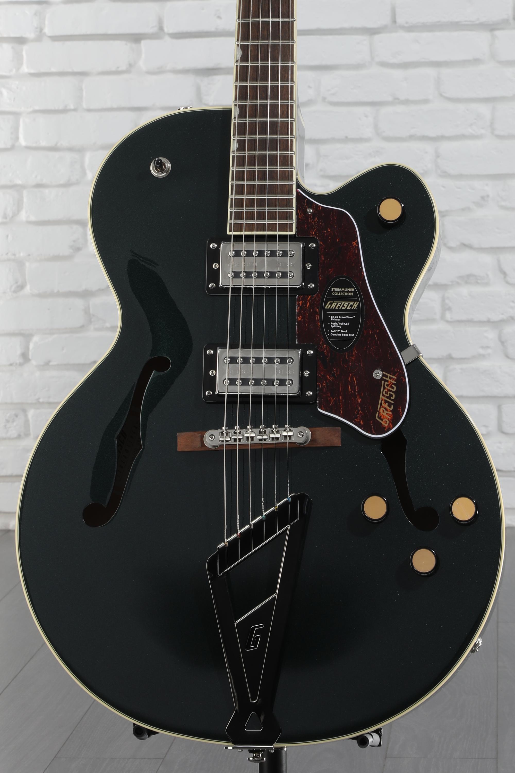 Gretsch G2420 Streamliner Hollowbody Electric Guitar with Chromatic II Tailpiece - Cadillac Green
