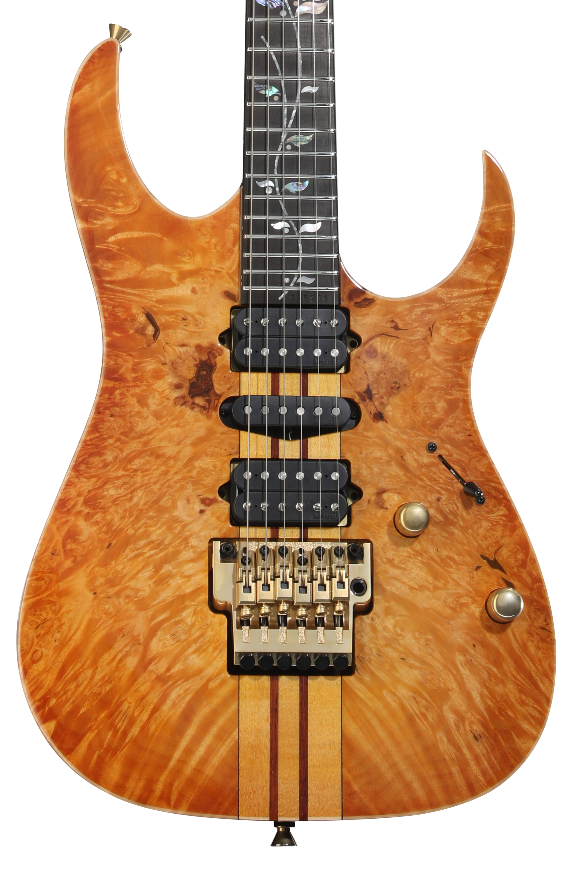 Ibanez Japan Custom Shop Visions IV1RG Electric Guitar - Amber