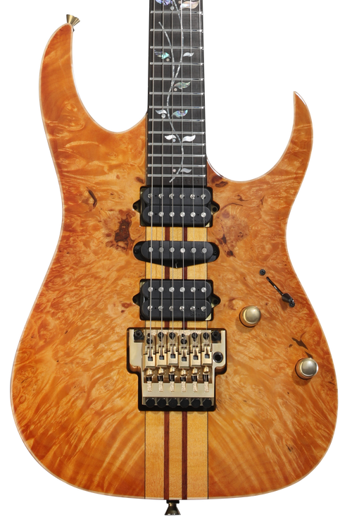 Ibanez Japan Custom Shop Visions IV1RG Electric Guitar - Amber
