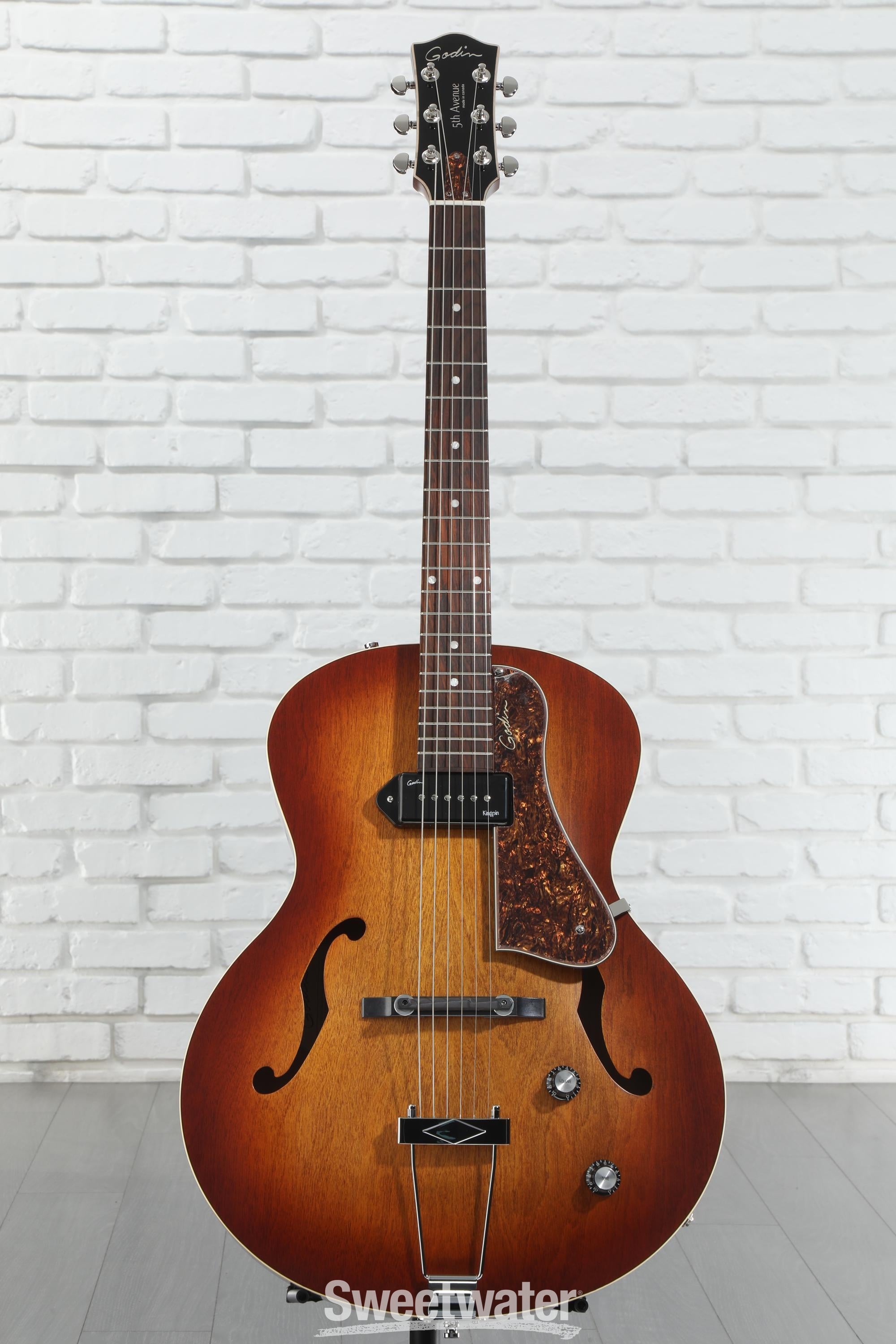 【美品】Godin 5th Avenue Kingpin P90 Natural Godin 5th Avenue Kingpin P90 Natural (Pre-owned) – Mak's Guitars