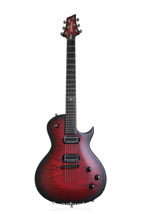 Washburn Parallaxe PXL10 - Quilted Wine-Burst | Sweetwater