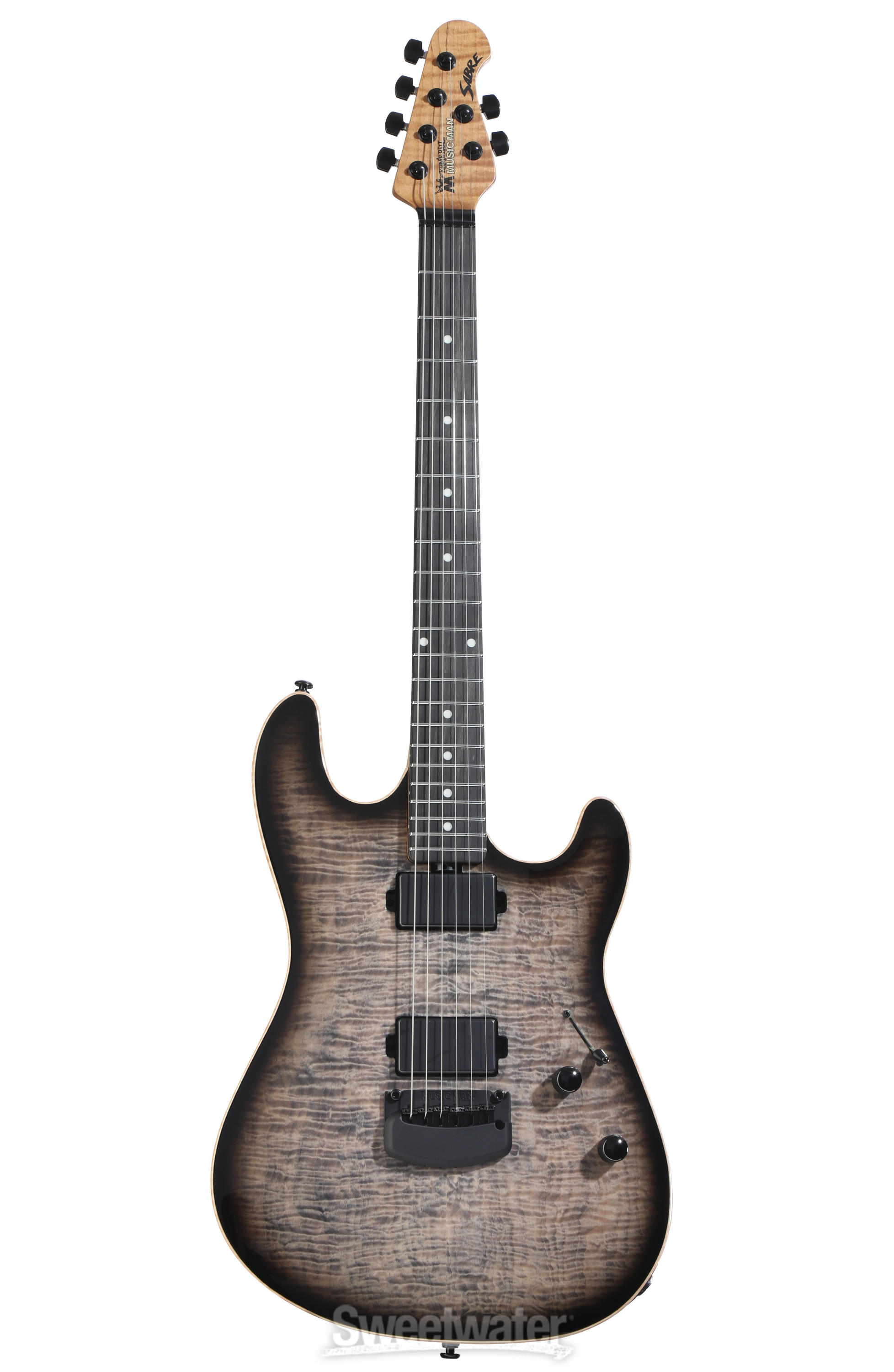 Ernie Ball Music Man Sabre HT Electric Guitar - Blackout