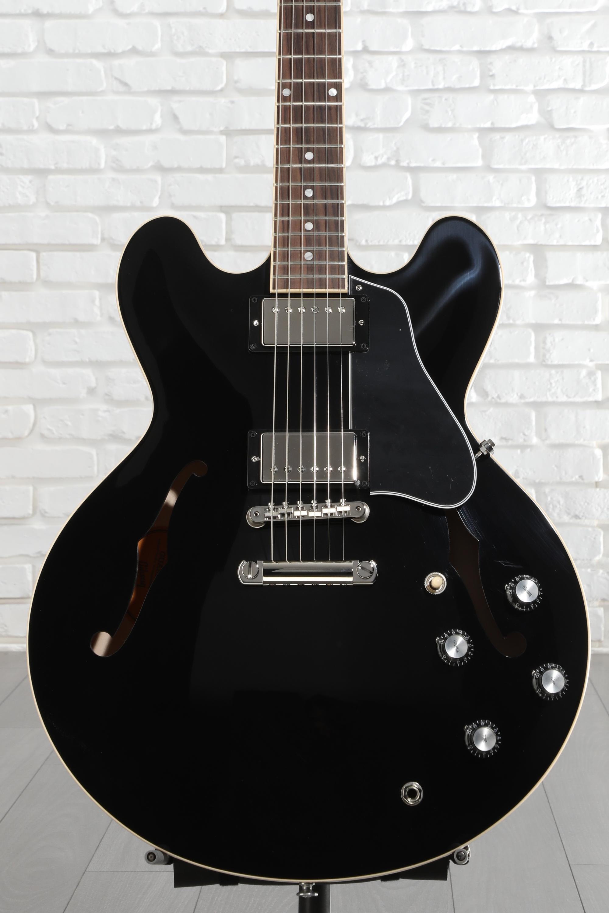 Gibson ES-335 Semi-hollow body Electric Guitar - Vintage Ebony