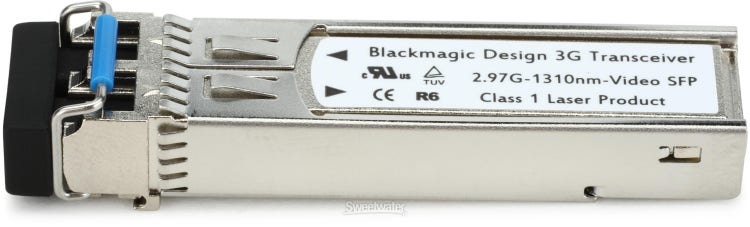 Adaptateur Module SFP fibre optique optionnelle 12G Blackmagic Design