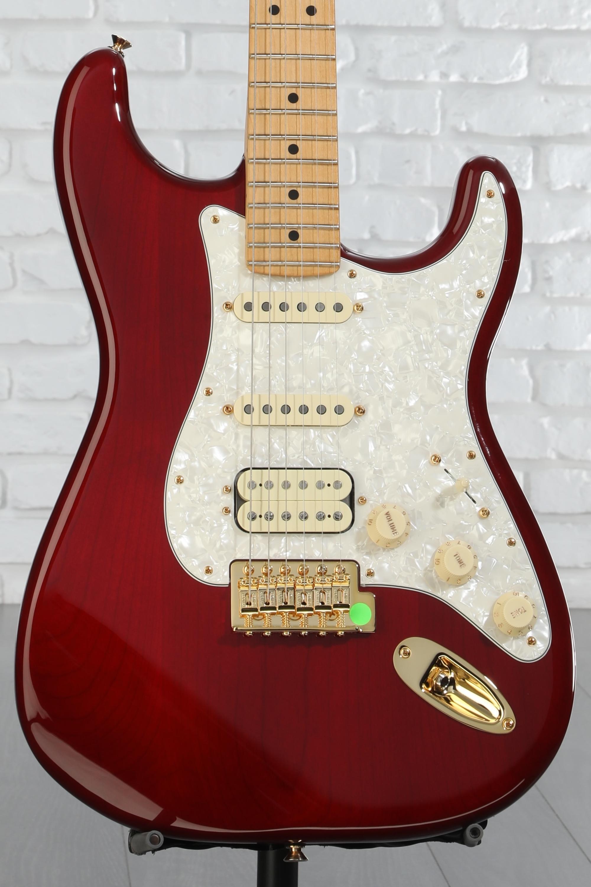 Fender Tash Sultana Stratocaster Electric Guitar Transparent