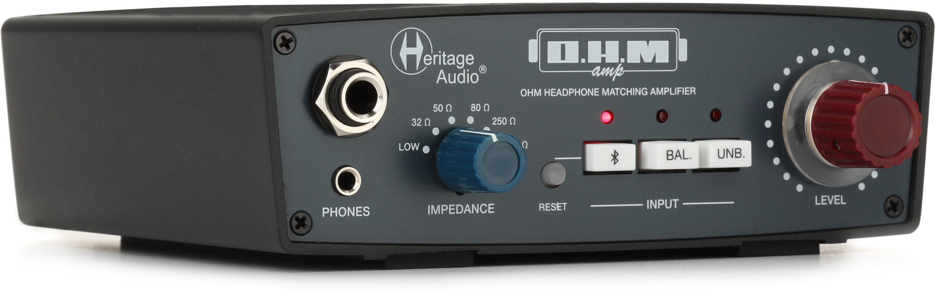 Heritage Audio o.h.m ohm ヘッドホンアンプ neve系 Heritage Audio O.H.M. Impedance-matching Headphone Amplifier