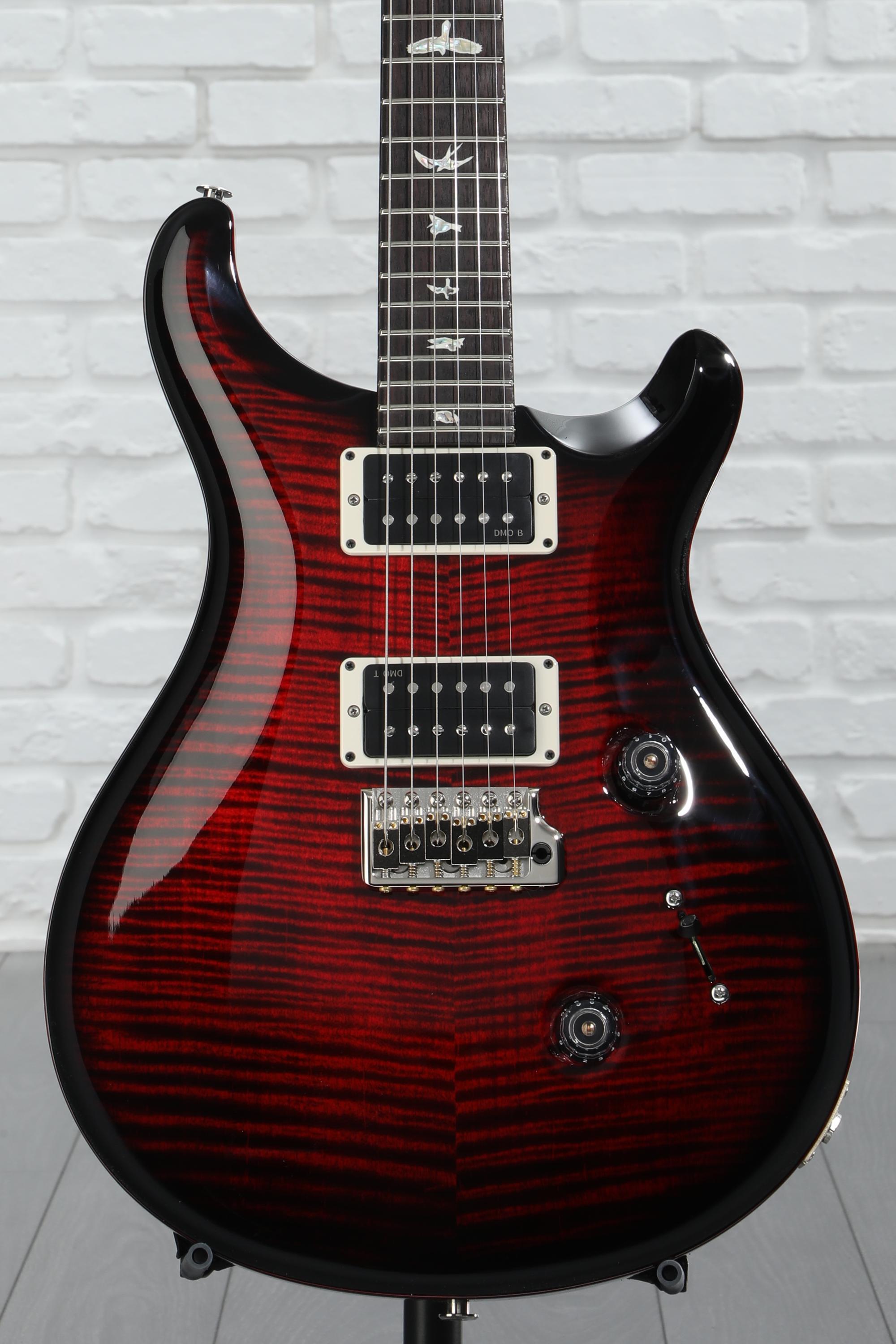PRS Custom 24 Electric Guitar - Fire Smokeburst | Sweetwater