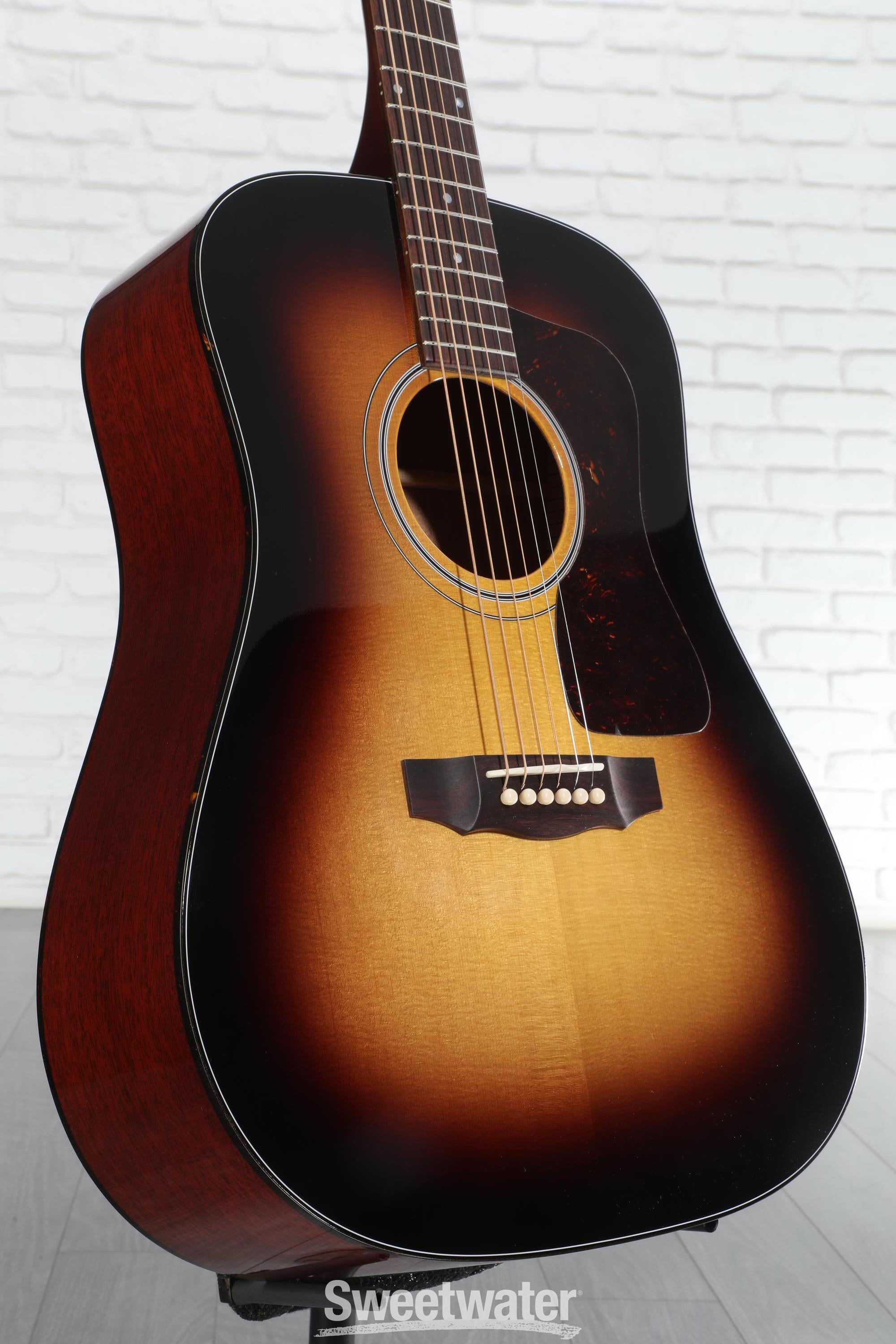 Guild D-40 Traditional Acoustic Guitar - Antique Burst | Sweetwater