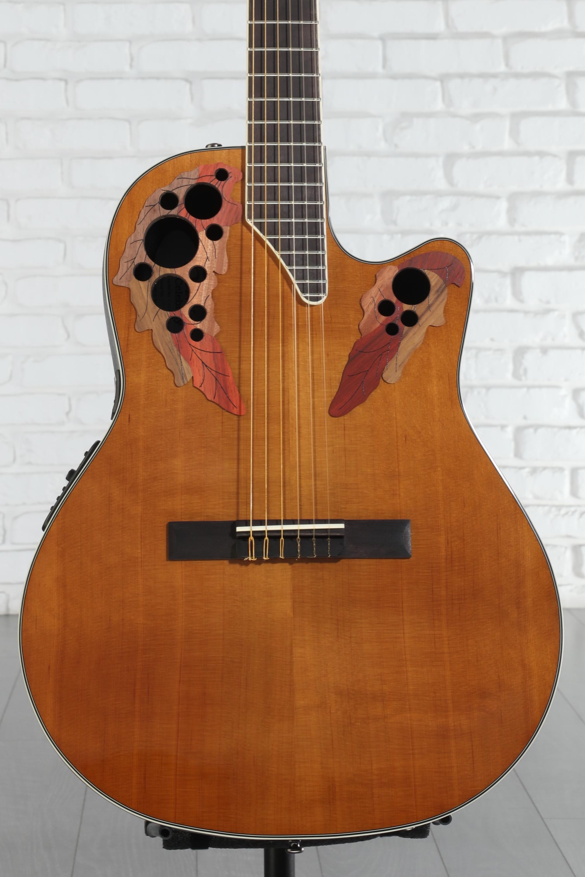 Ovation Celebrity Elite CE44C-4A Mid-depth Classical - Natural