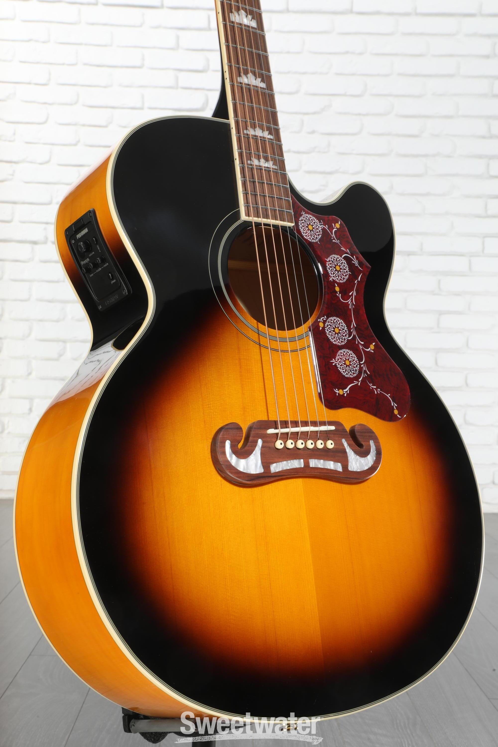 epiphone エレアコ　j-200ec oasis Epiphone J-200 EC Studio Acoustic-Electric Guitar