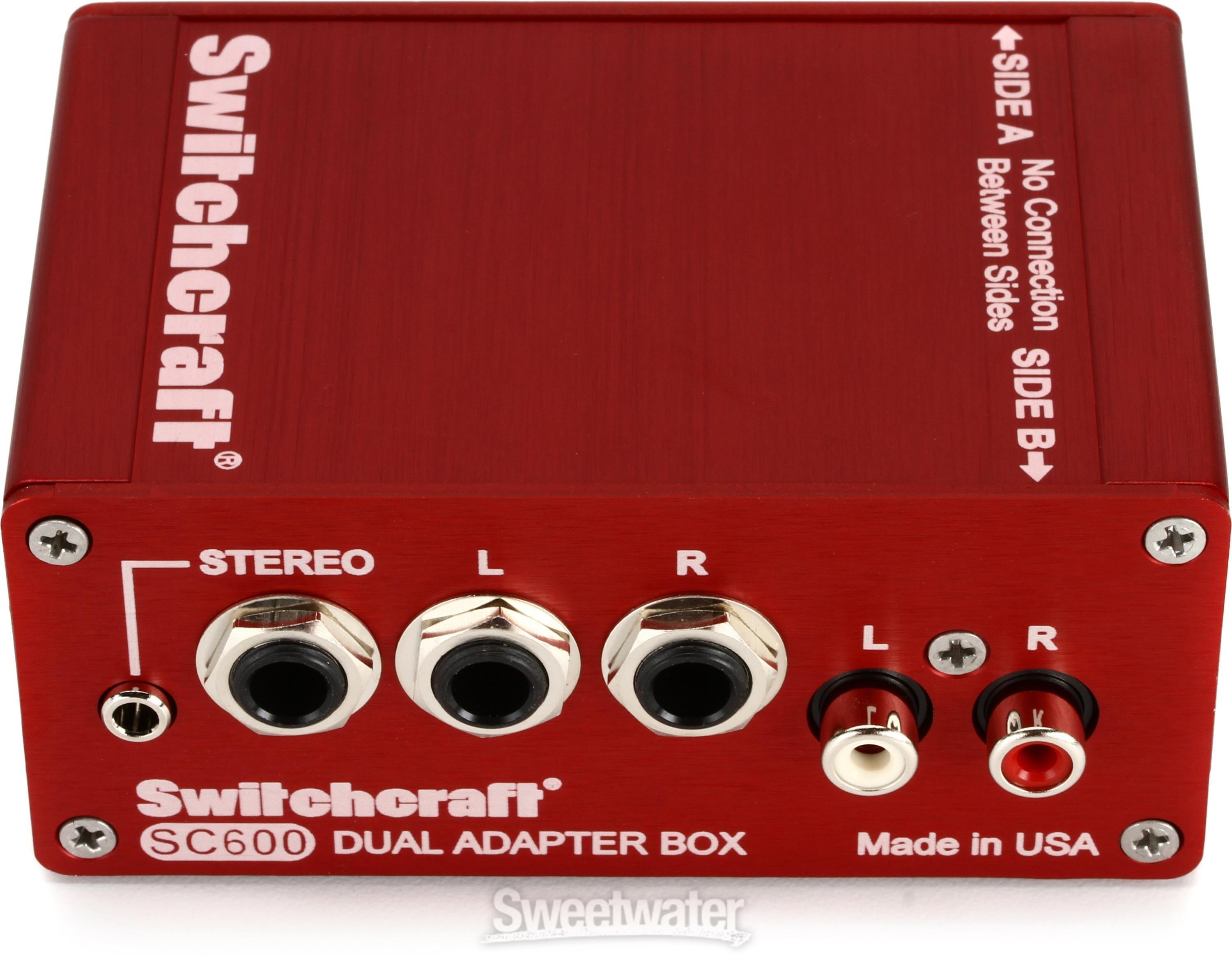 Switchcraft SC600 Dual Adapter Box | Sweetwater