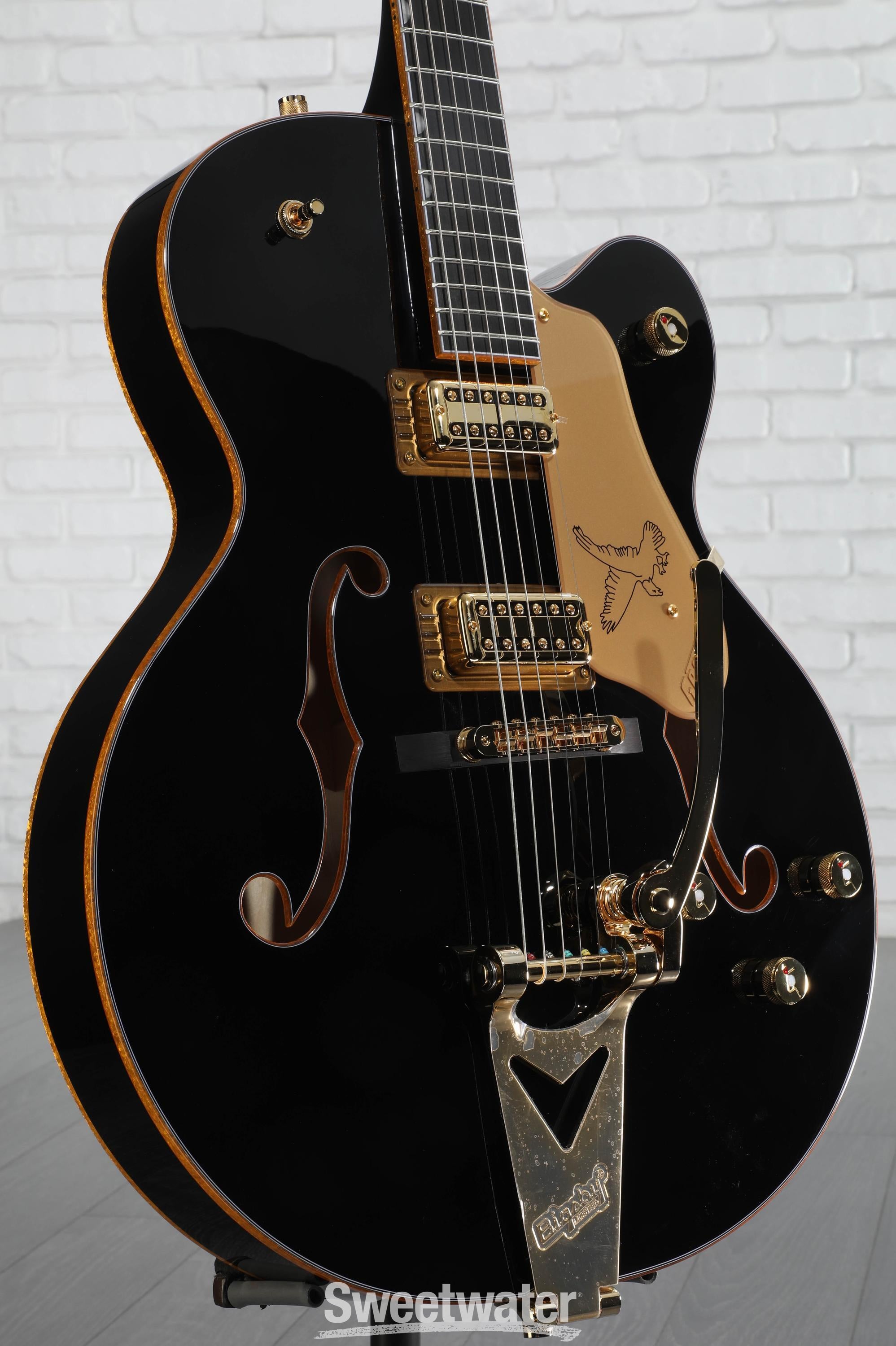 Gretsch Synchromatic Falcon Electric Guitar - Black | Sweetwater