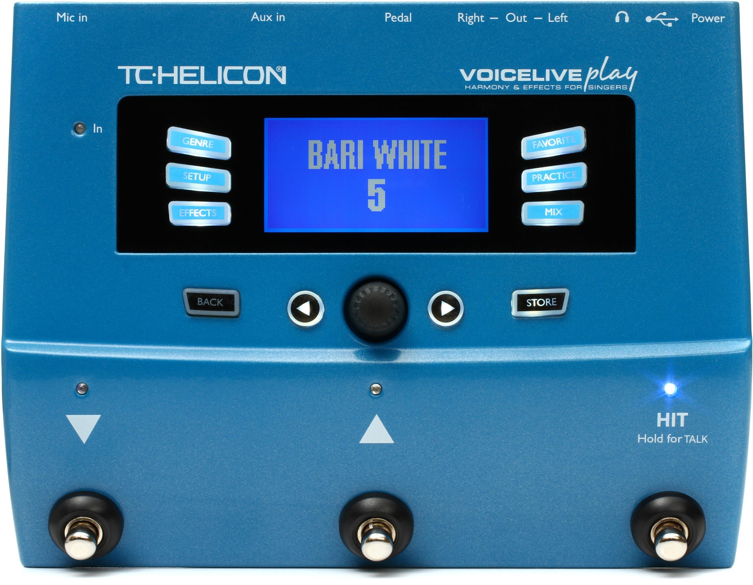 TC-HELICON voice LIVE play
