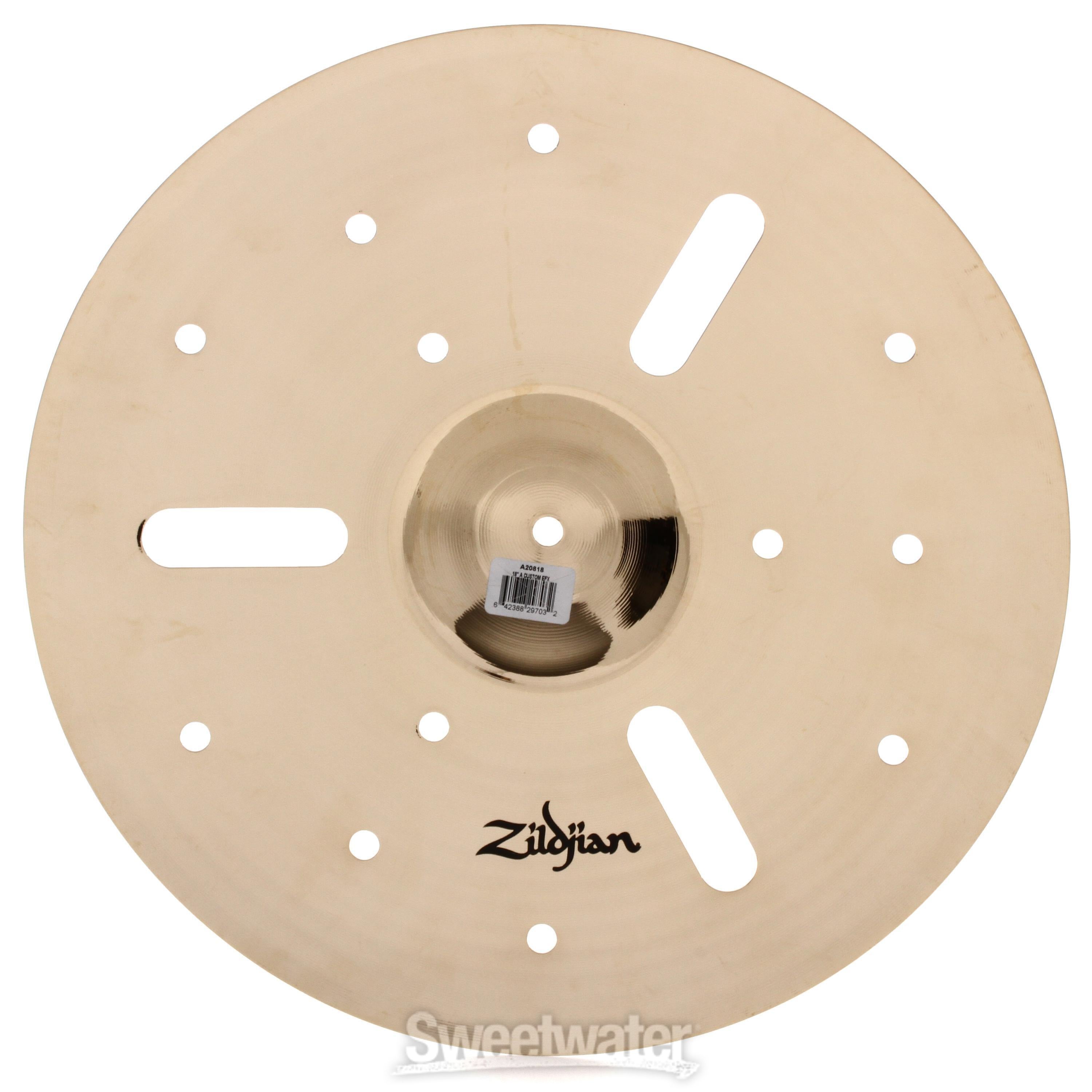 Zildjian 18 inch A Custom EFX Crash Cymbal | Sweetwater