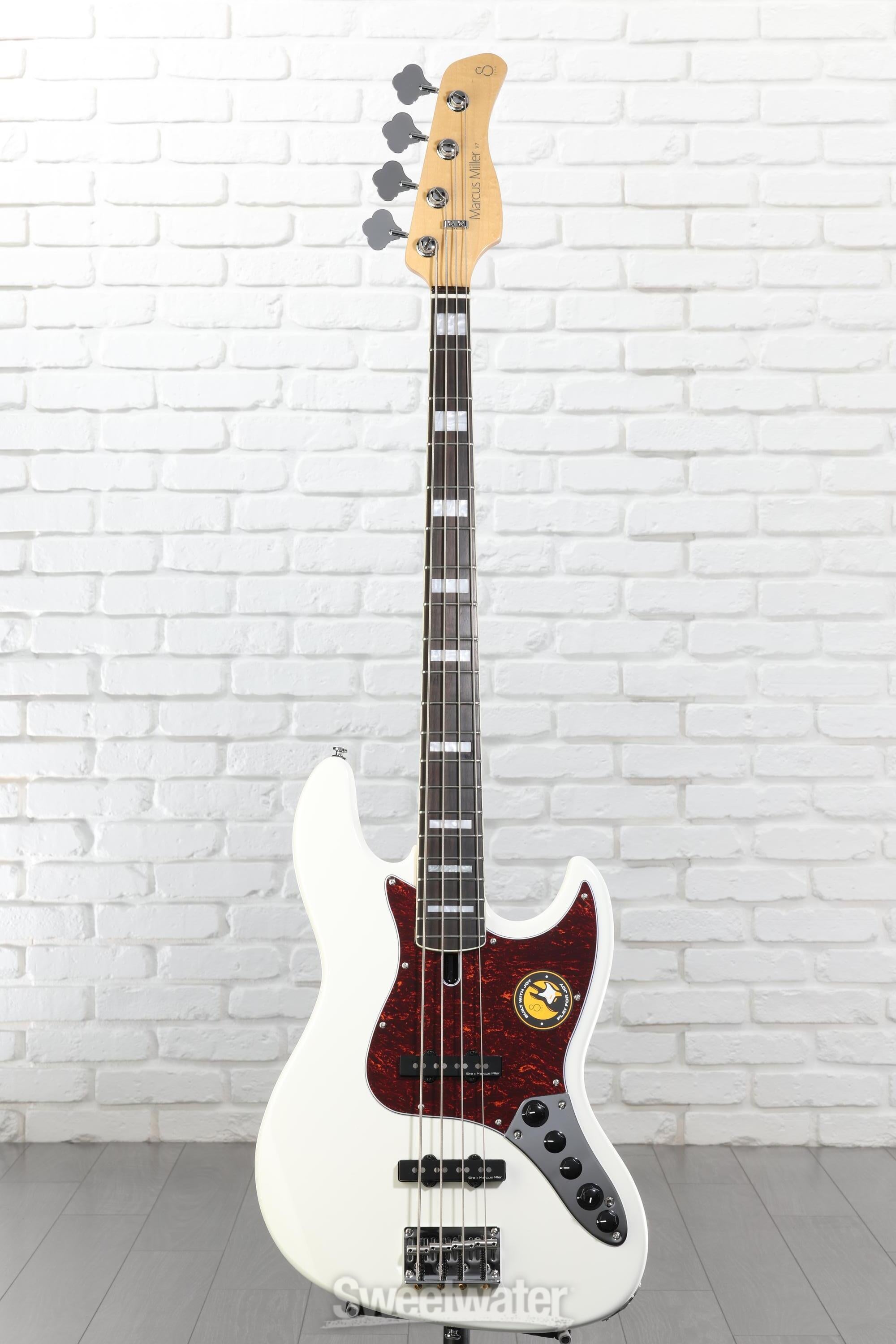 Sire Marcus Miller V7 Alder 4-string Bass Guitar - Antique White