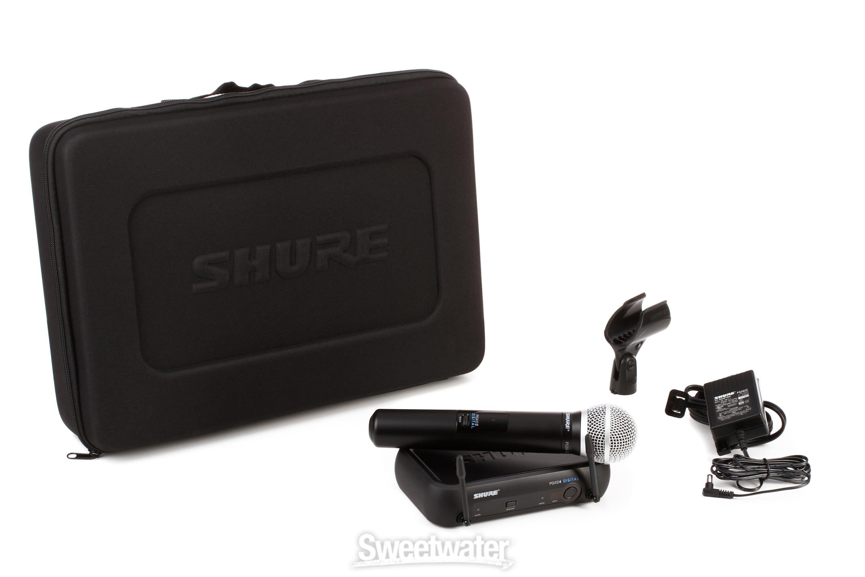 Shure PGXD24 PG58 Digital Wireless Handheld Microphone System