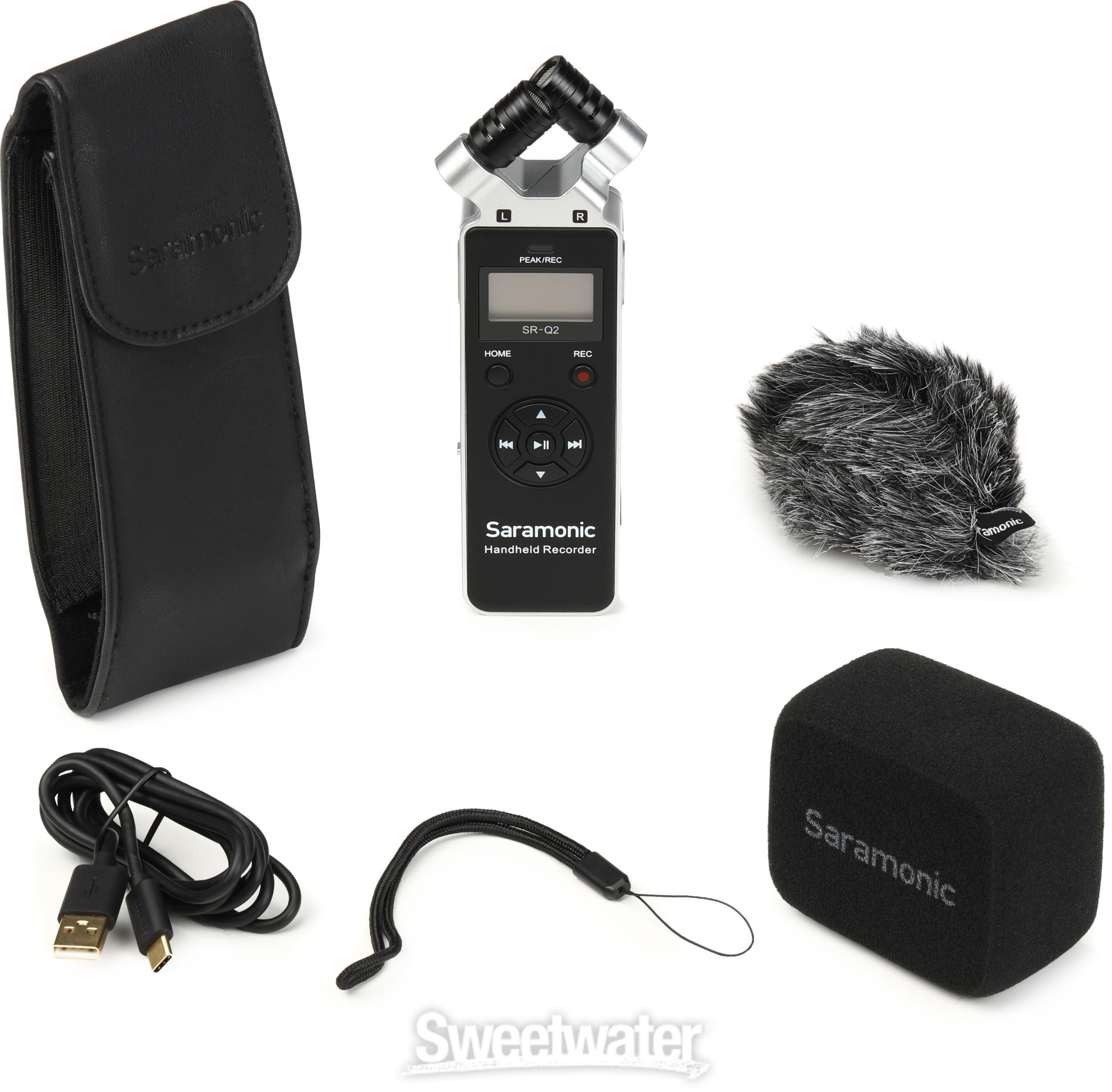 Saramonic SR-Q2 Handheld Stereo Audio Recorder Reviews | Sweetwater