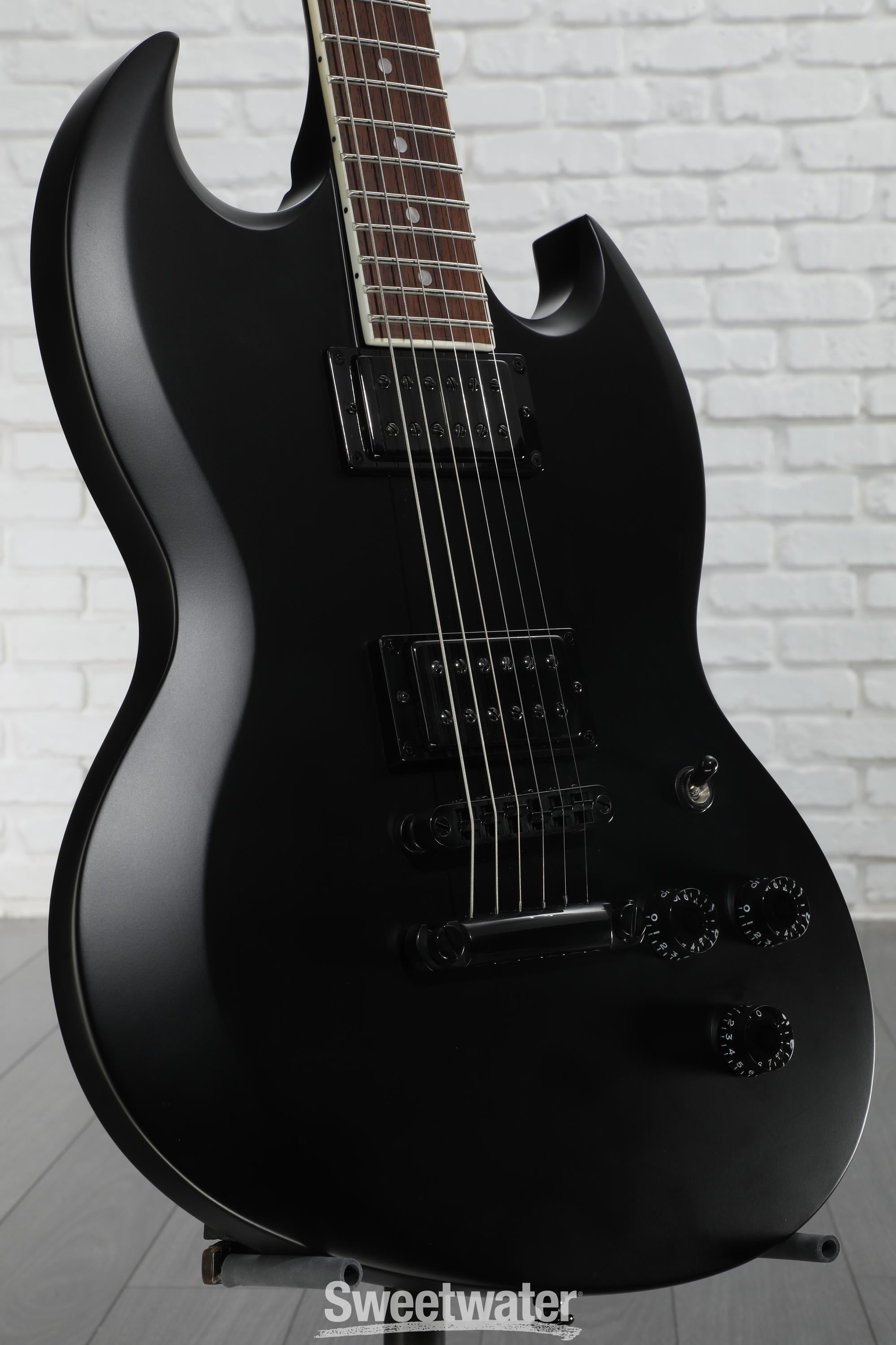 ESP LTD Volsung-200 Electric Guitar - Black Satin
