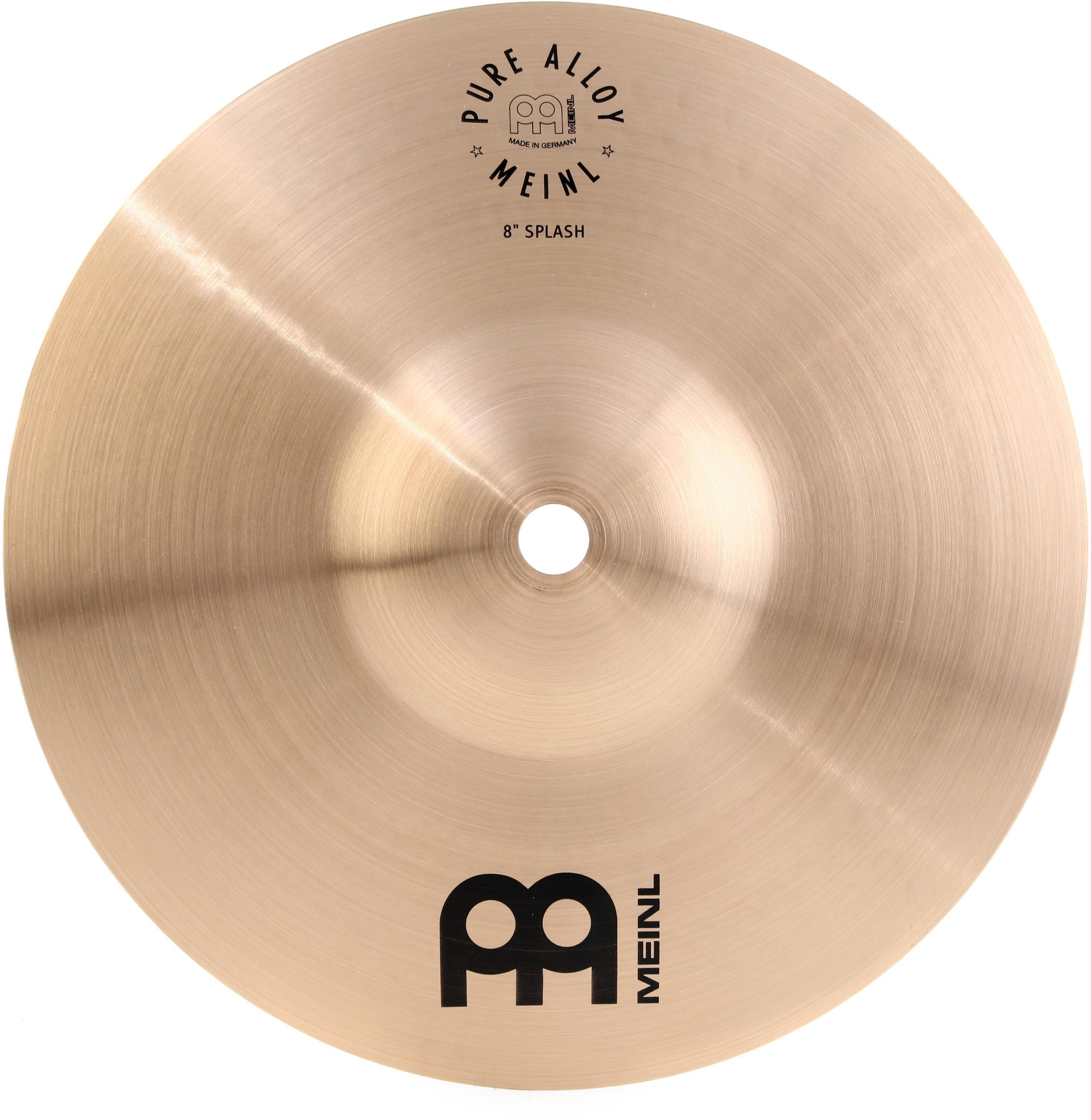 Meinl Cymbals Pure Alloy Splash Cymbal - 8 inch, Traditional