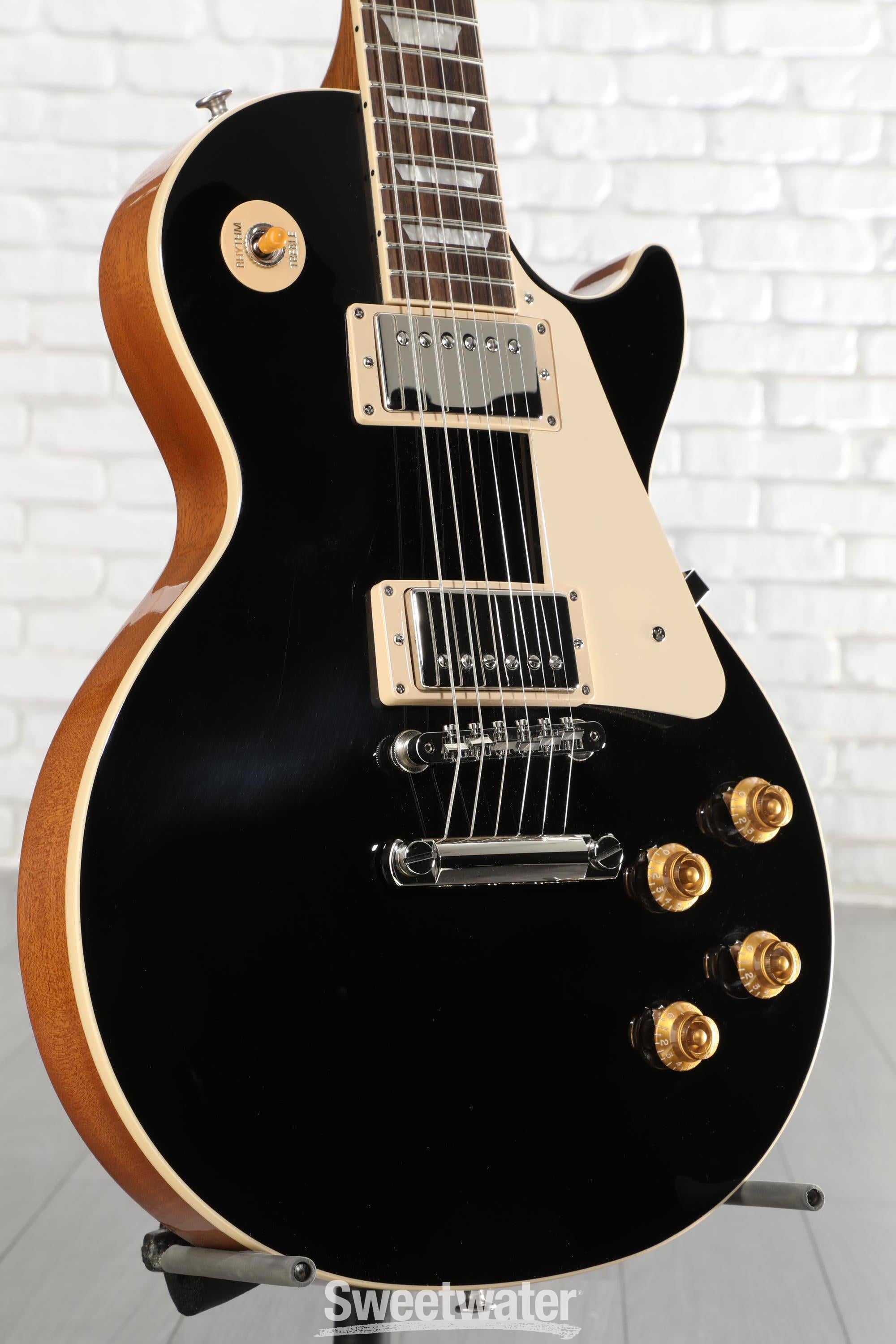 Gibson Les Paul Standard '50s Plain Top Electric Guitar - Ebony