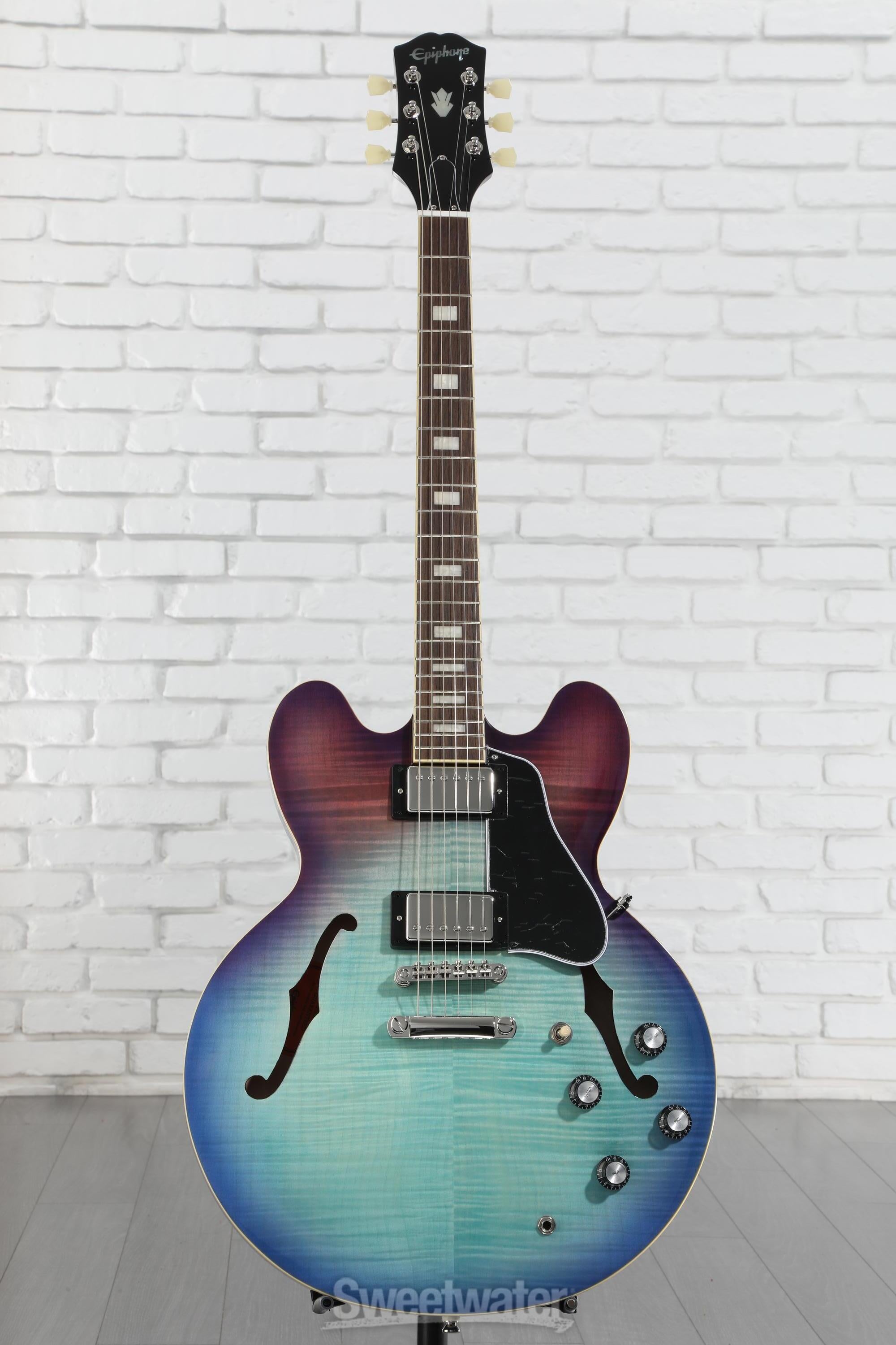 れるEpiphone ES-335 Figured Blueberry Epiphone Epiphone ES-335 Figured – Gibson