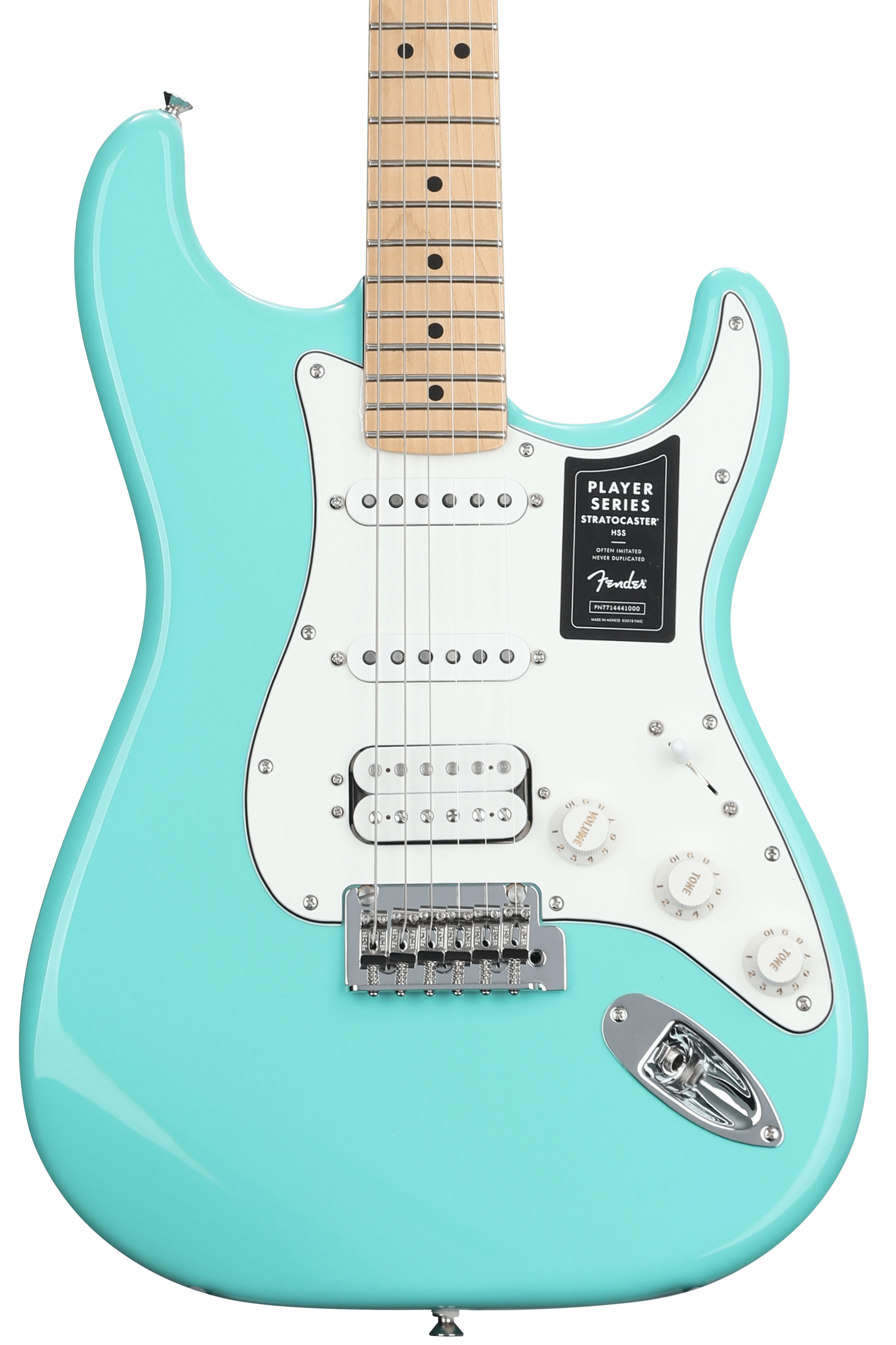 Fender Player Stratocaster HSS - Sea Foam Green with Maple