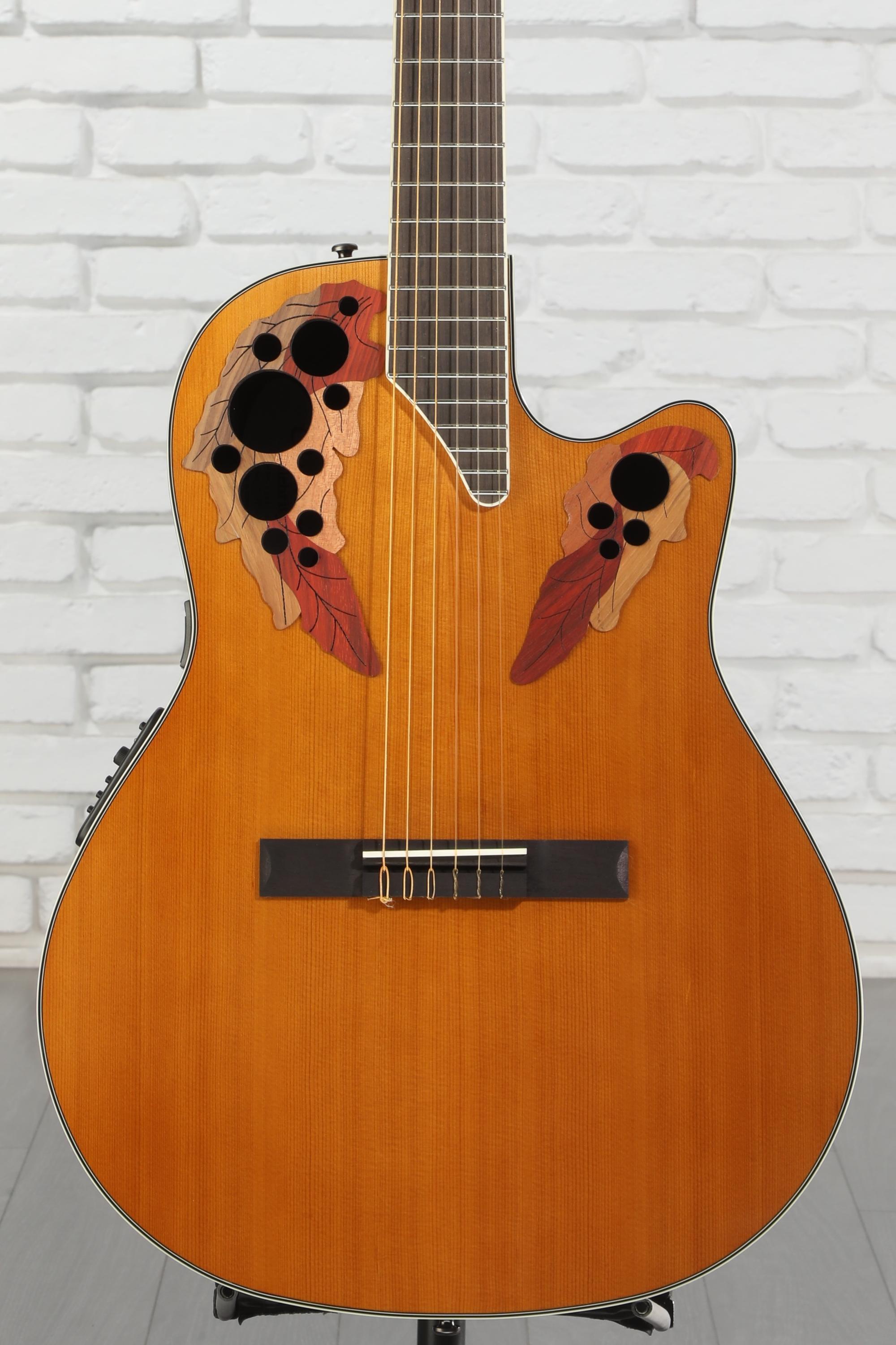 Ovation Celebrity Elite CE44C-4A Mid-depth Classical - Natural