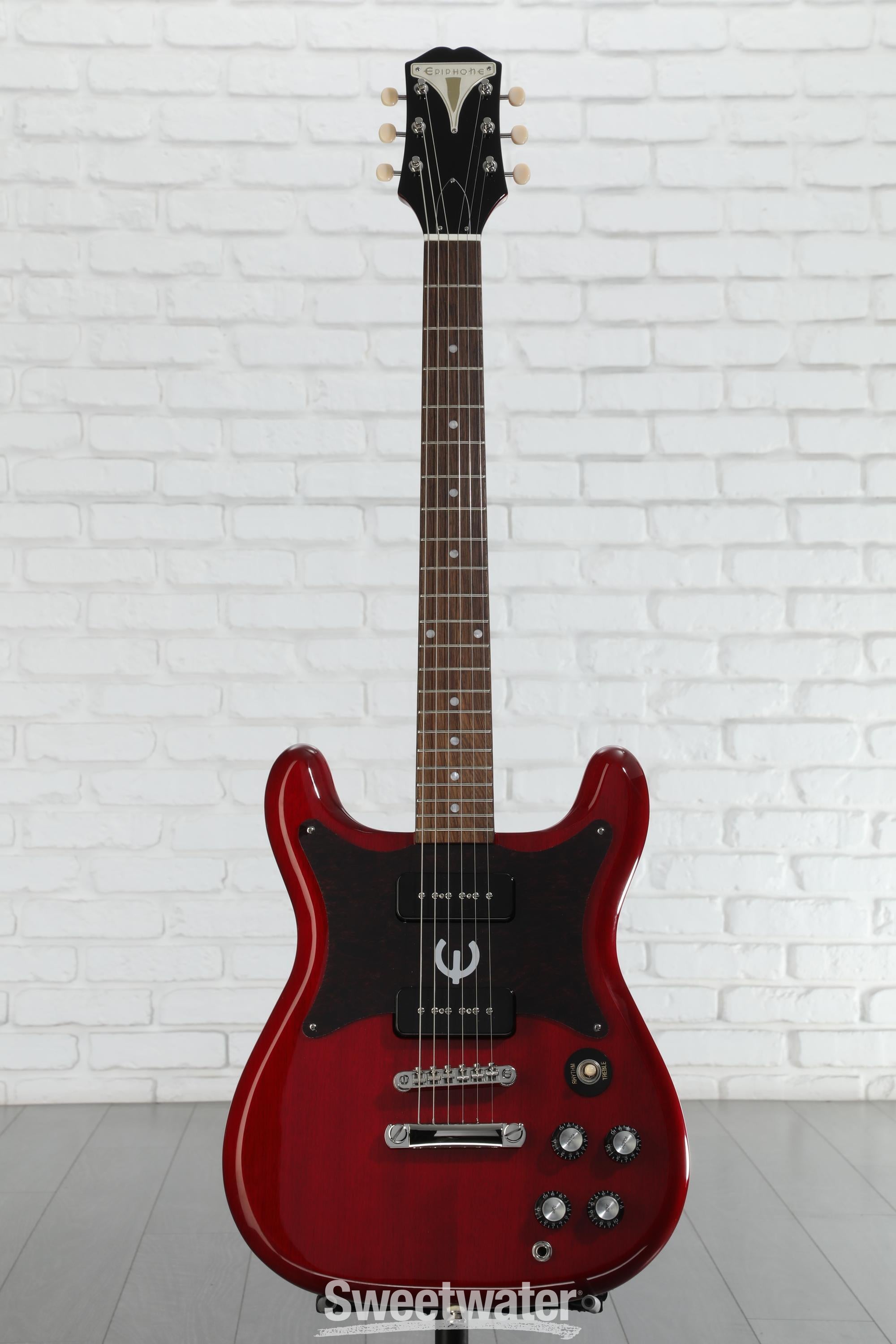 値下げしましたEpiphone Wilshire P-90 Cherry 改造品 値下げしましたEpiphone Wilshire P-90 Cherry 改造品 - メルカリ