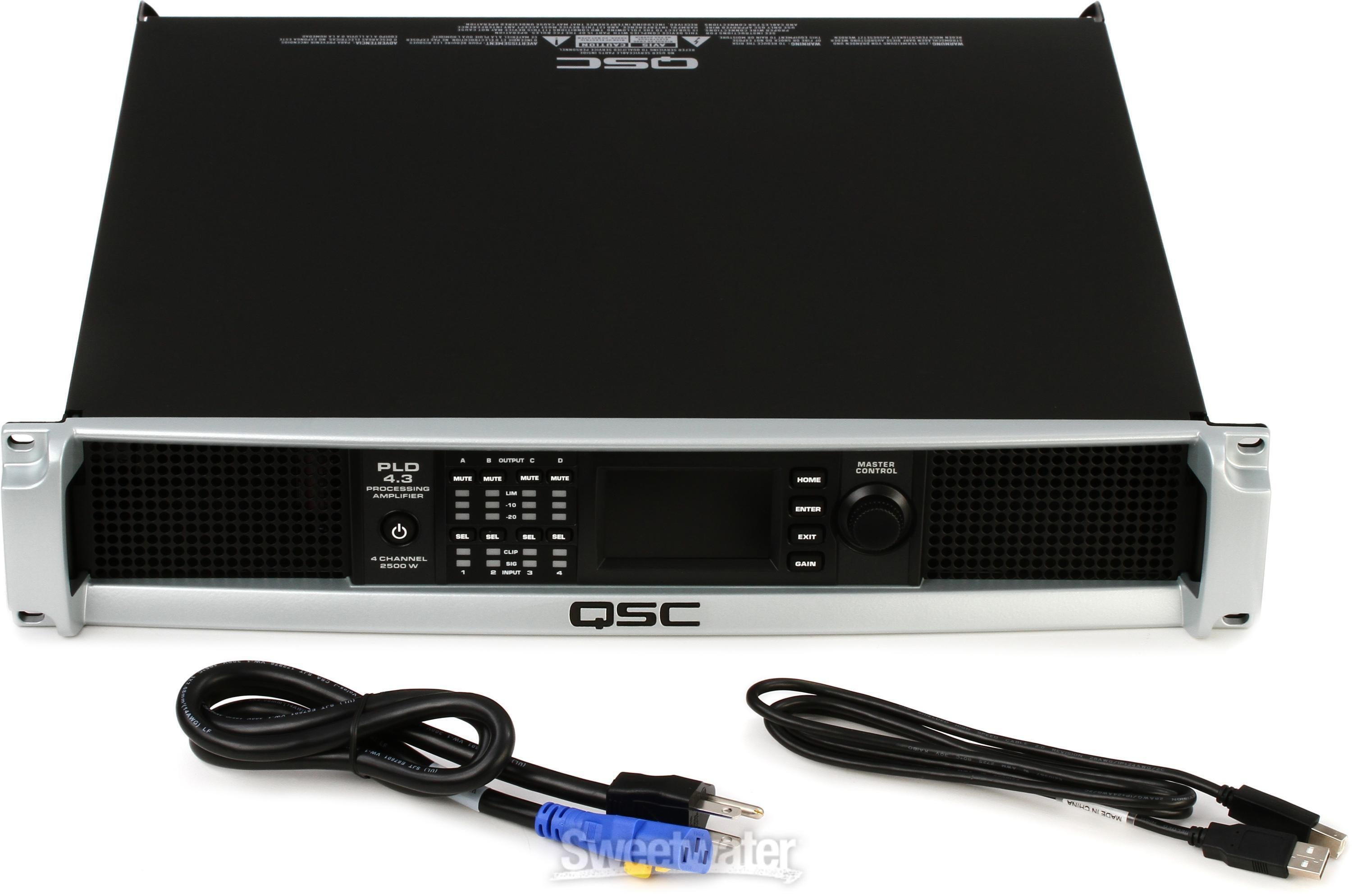 QSC PLD4.3 Power Amplifier with DSP