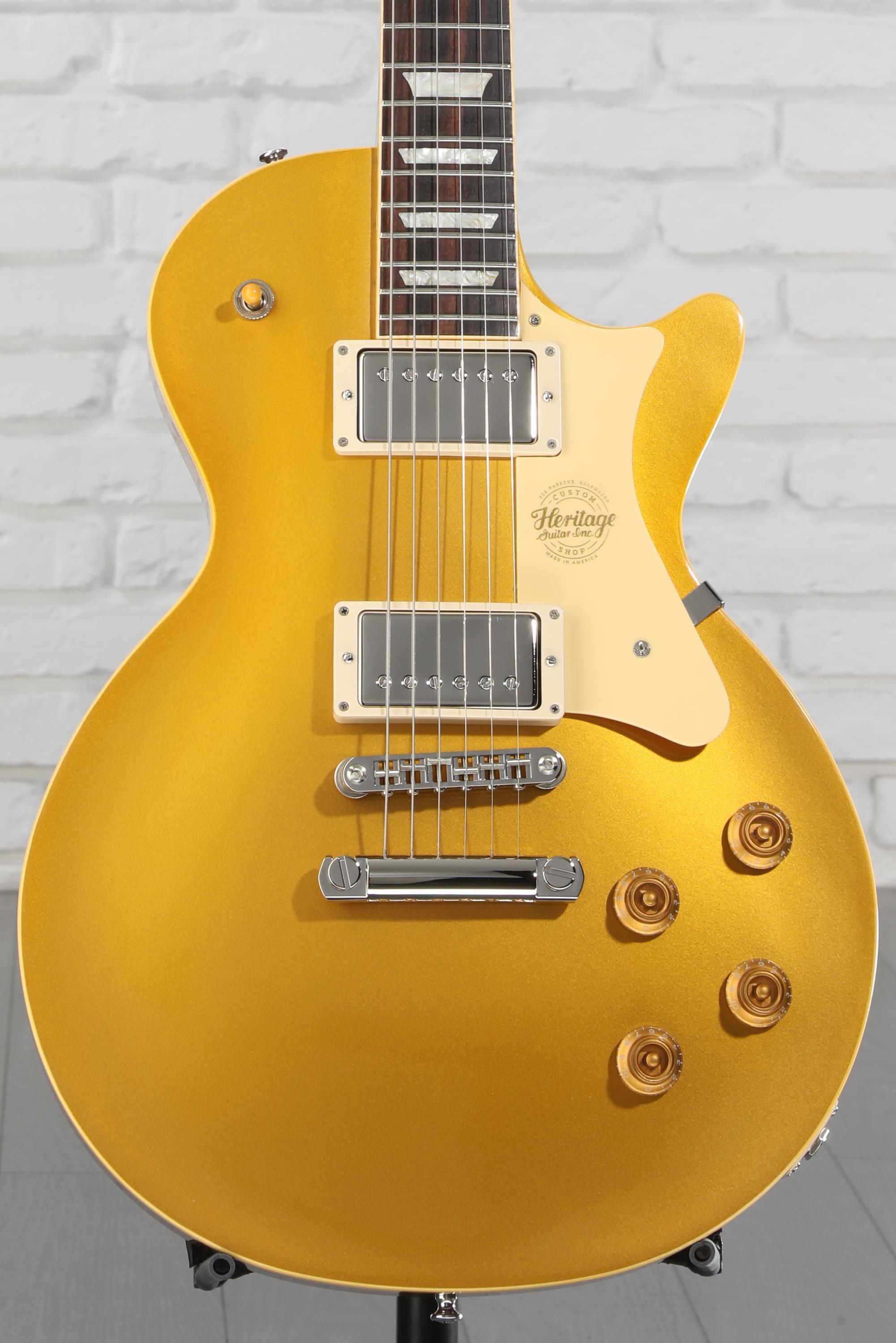 Heritage Custom Core H-150 Electric Guitar - Gold Top