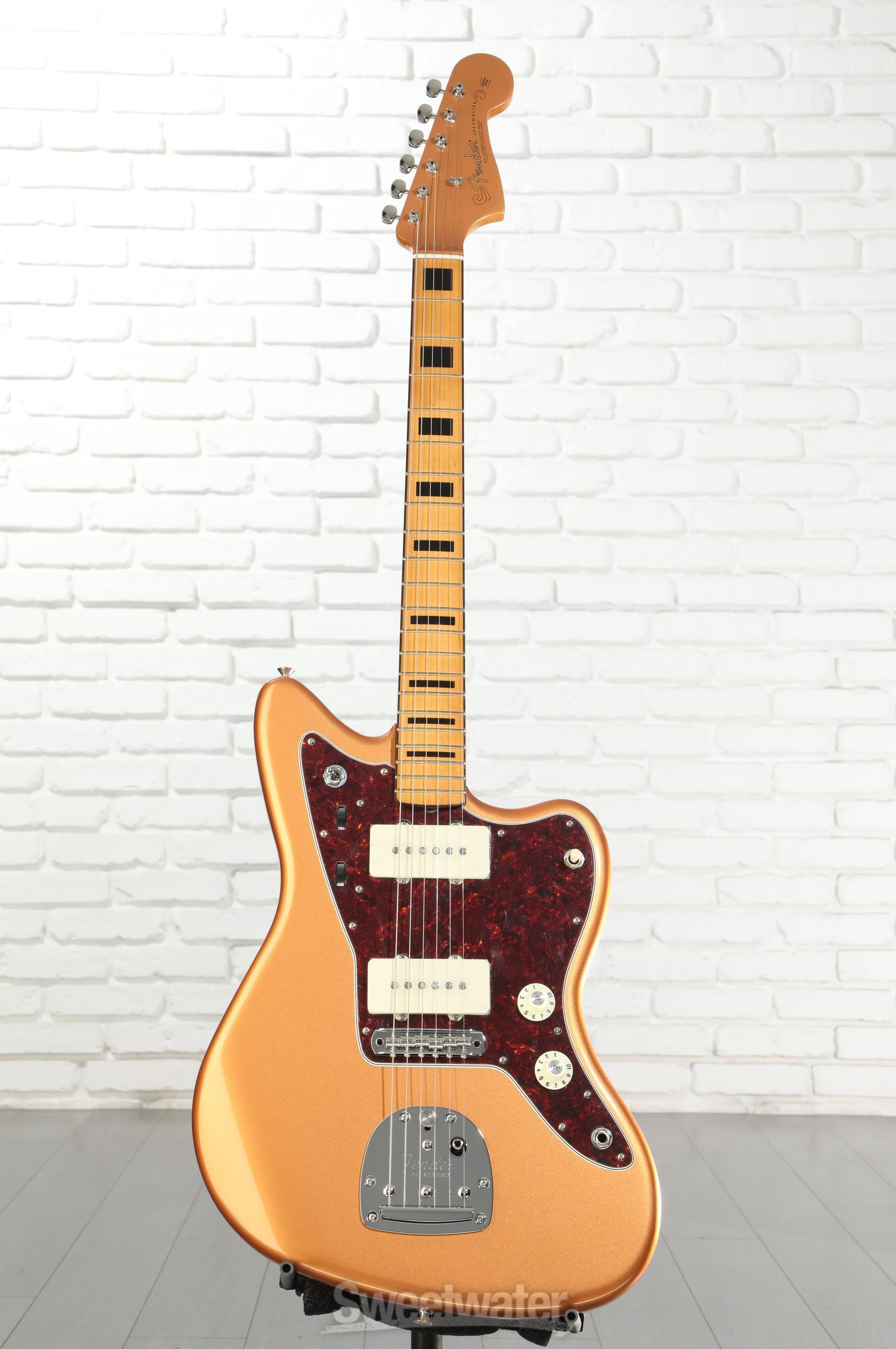 Fender Troy Van Leeuwen Jazzmaster Electric Guitar - Copper Age