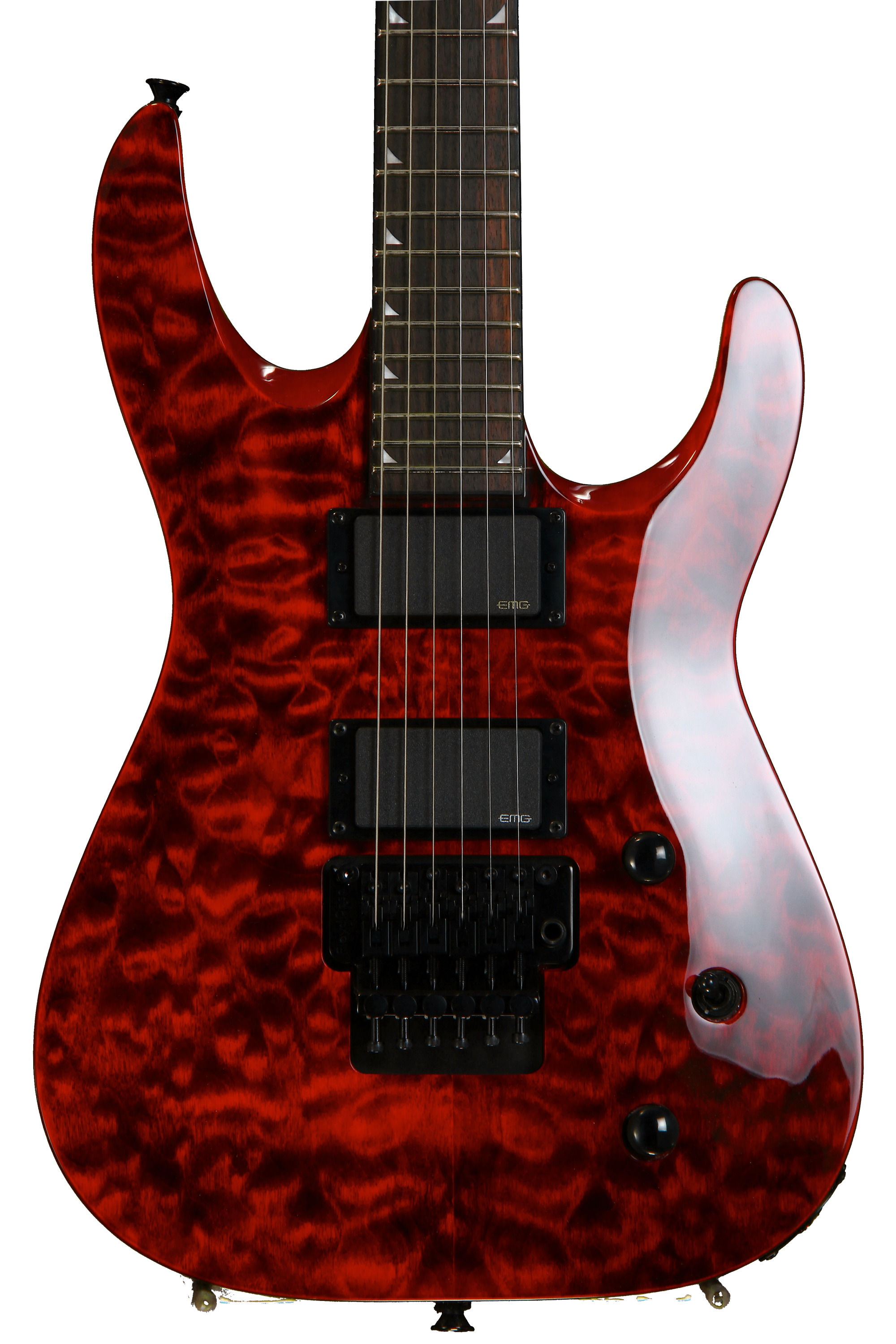 ギター Jackson Soloist Archtop SLATXMGQ3-6 Jackson Soloist SLATXMGQ3-6 - Trans Amber Sunburst | Sweetwater