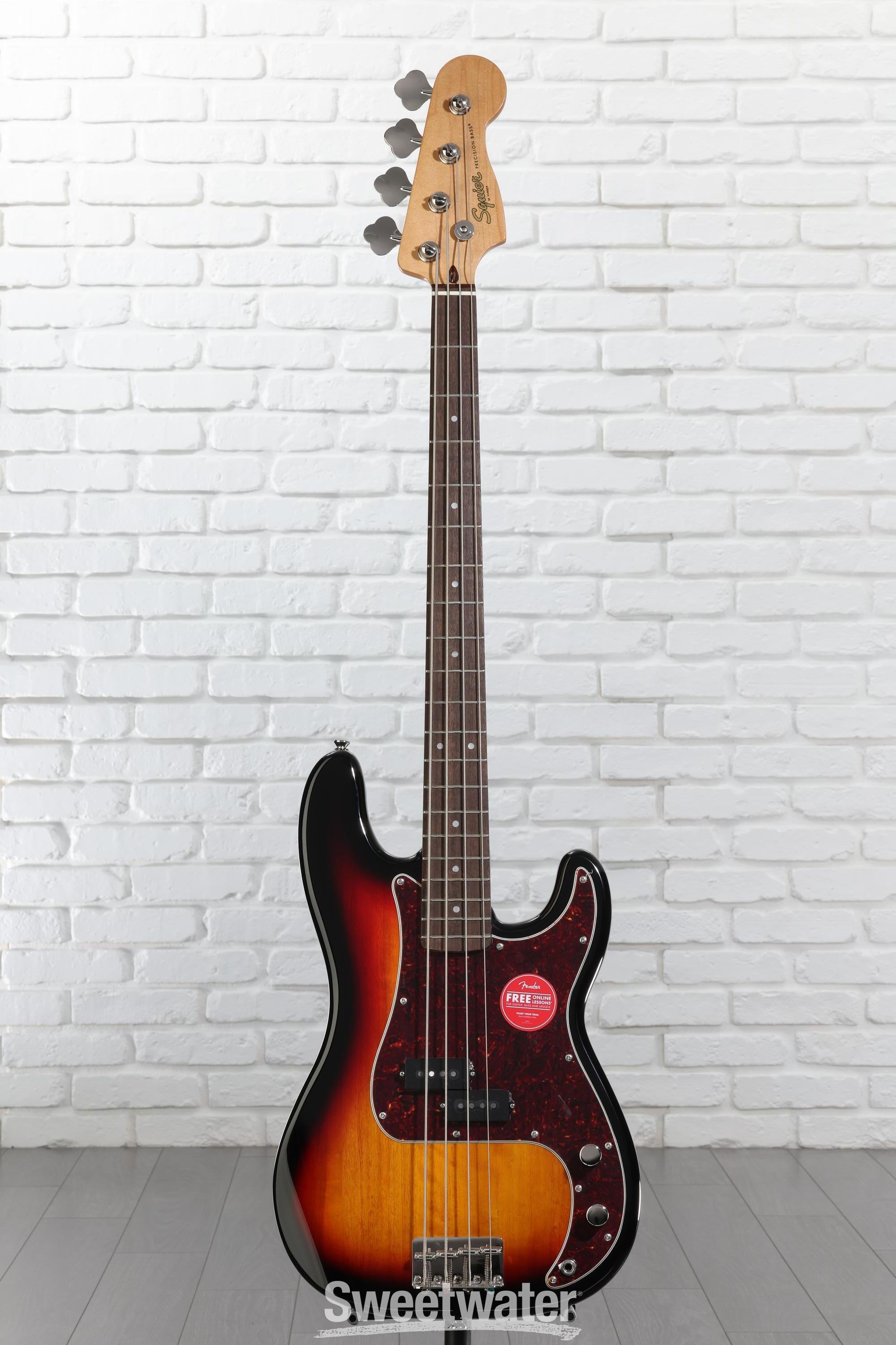 Squier Classic Vibe '60s Precision Bass - 3-Tone Sunburst | Sweetwater