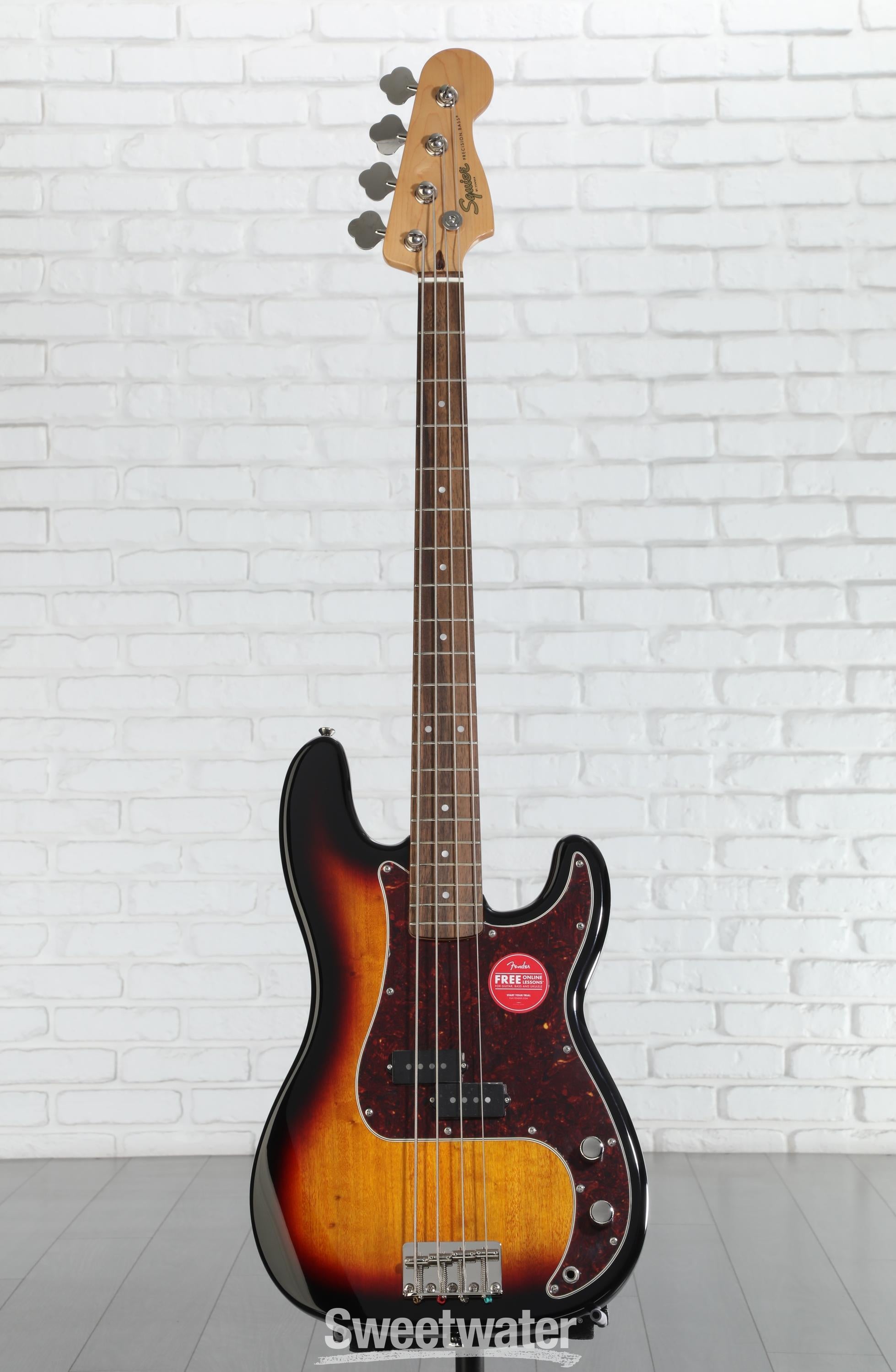 Squier Classic Vibe '60s Precision Bass - 3-Tone Sunburst | Sweetwater