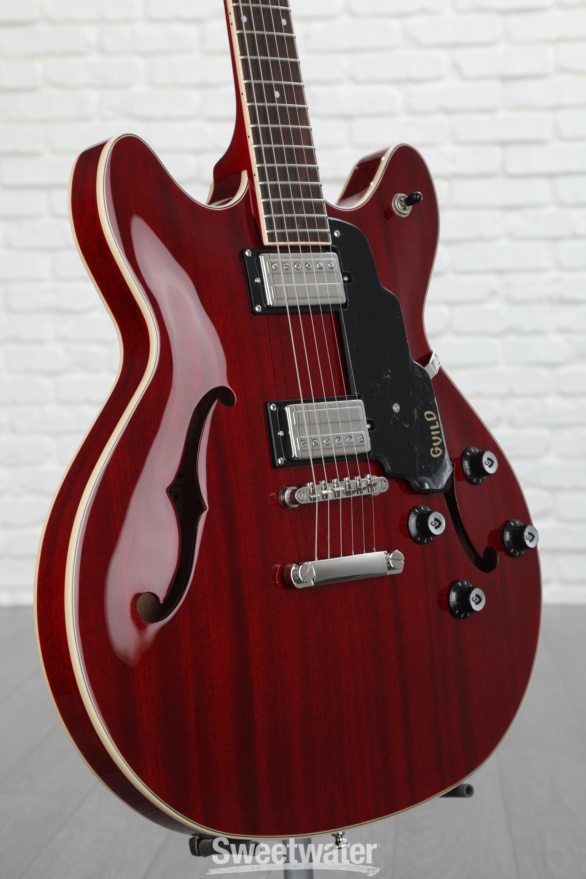 Guild Starfire I DC Semi-hollow Electric Guitar - Cherry Red