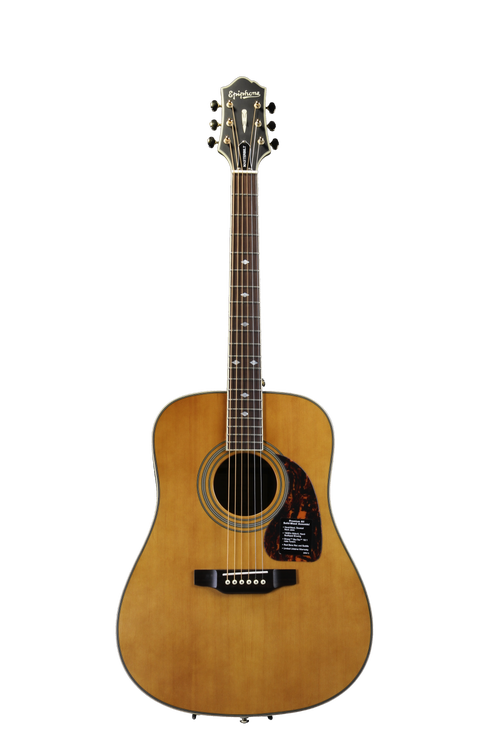 Epiphone DR-500R - Natural Satin | Sweetwater Epiphone DR-500R - Natural Satin | Sweetwater