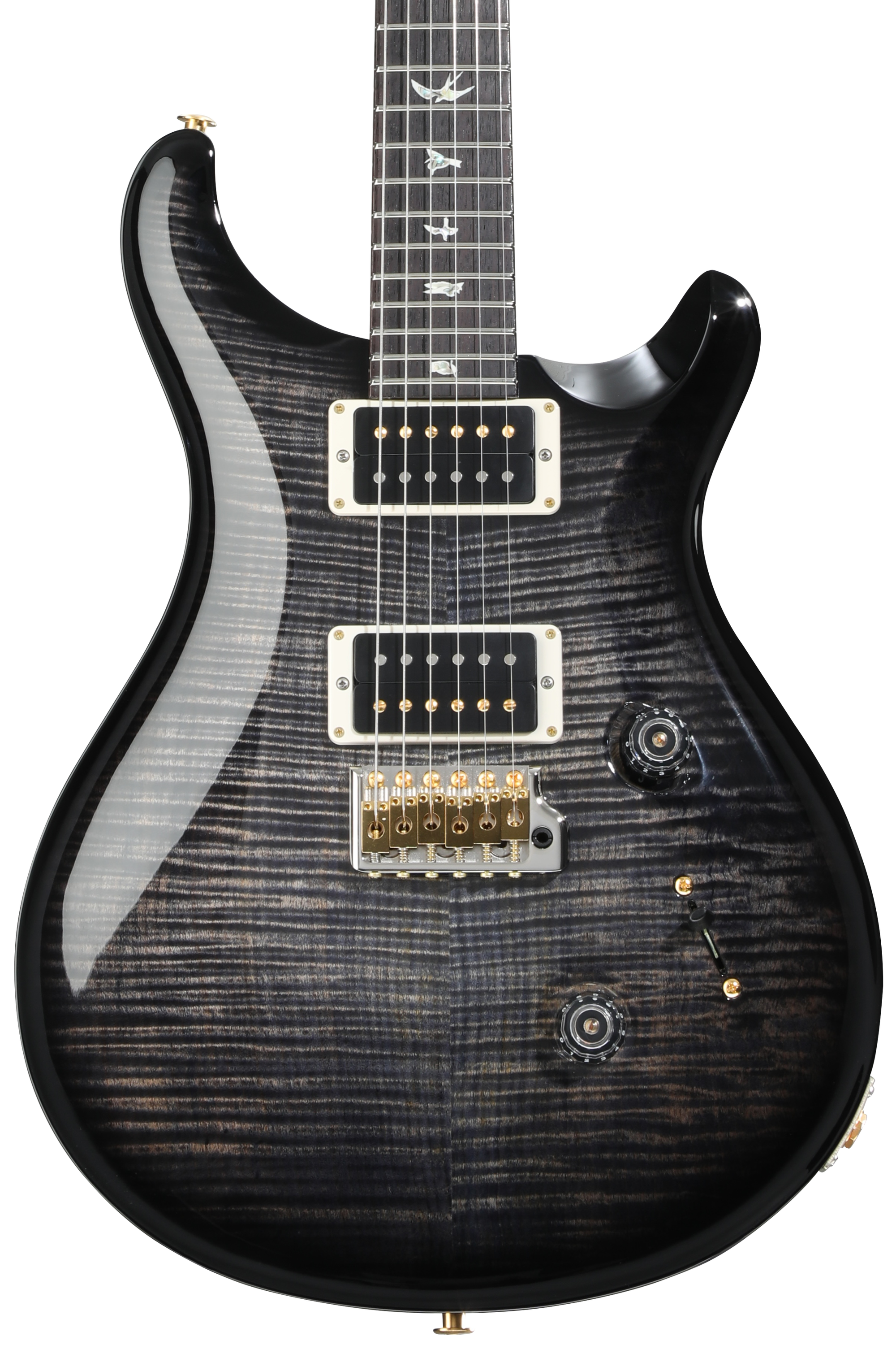 PRS Custom 24 10-Top Electric Guitar - Cobalt Smokeburst | Sweetwater
