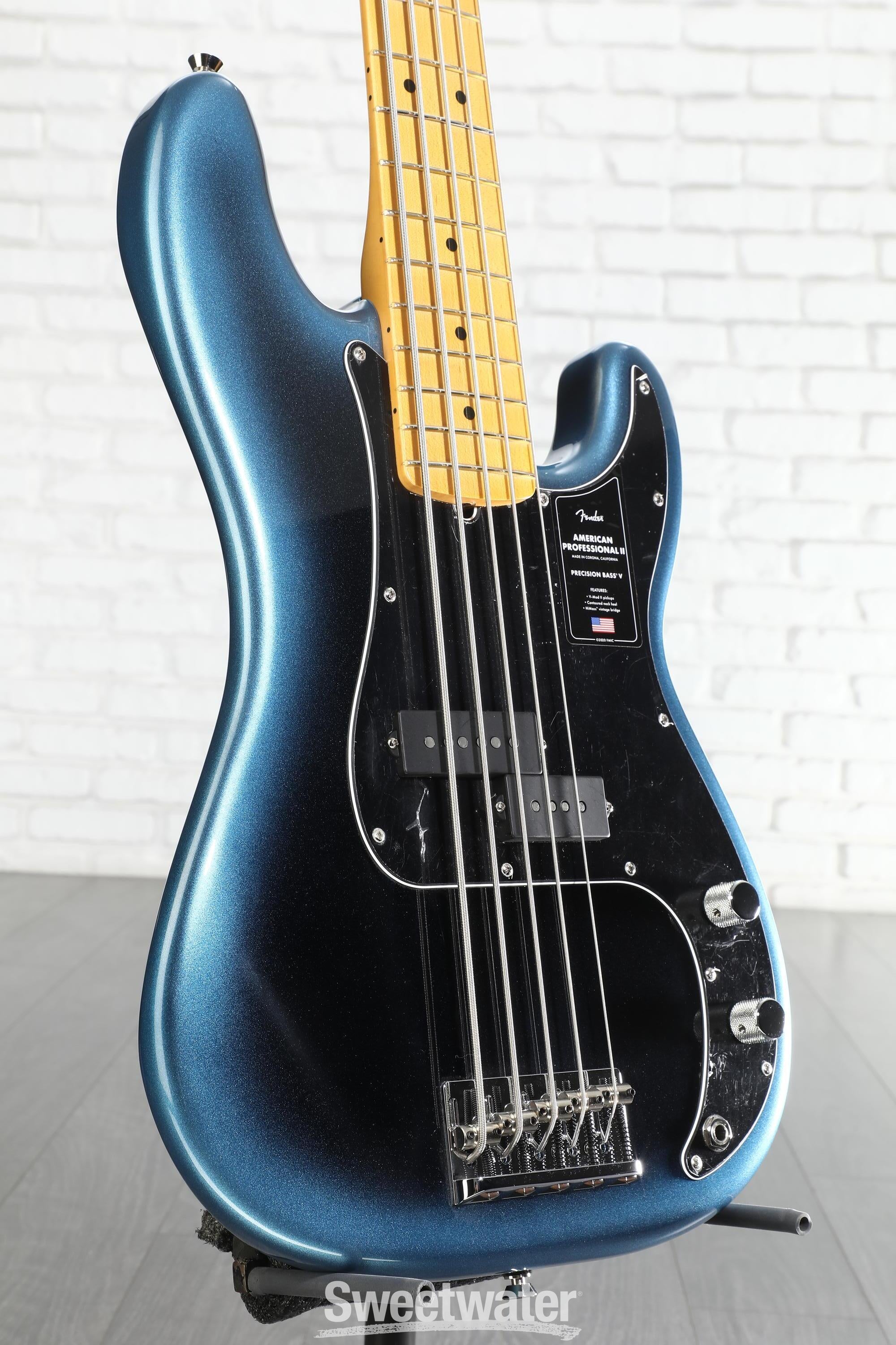 Fender American Professional II Precision Bass V - Dark Night