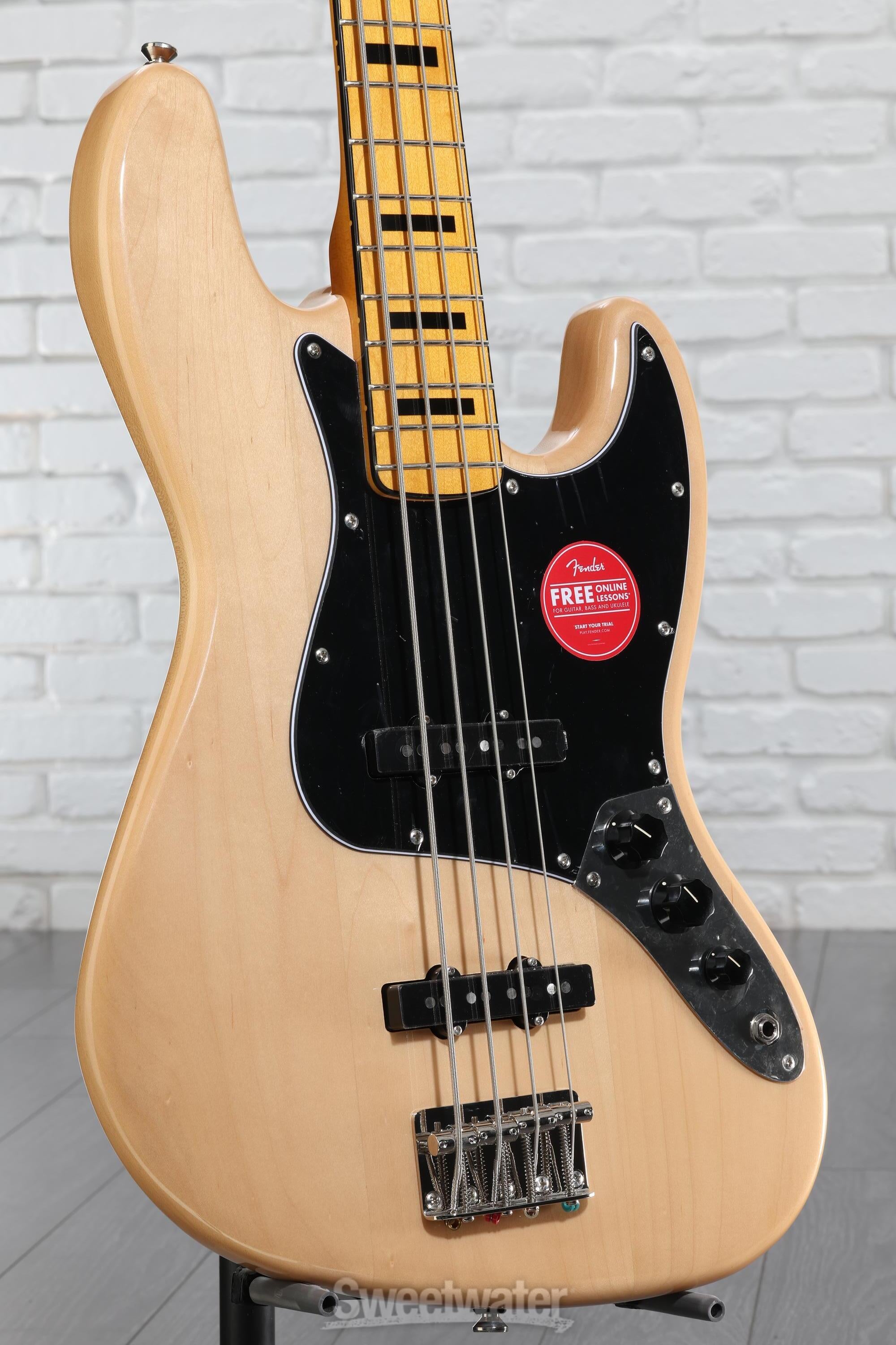 Squier Classic Vibe '70s Jazz Bass - Natural Reviews