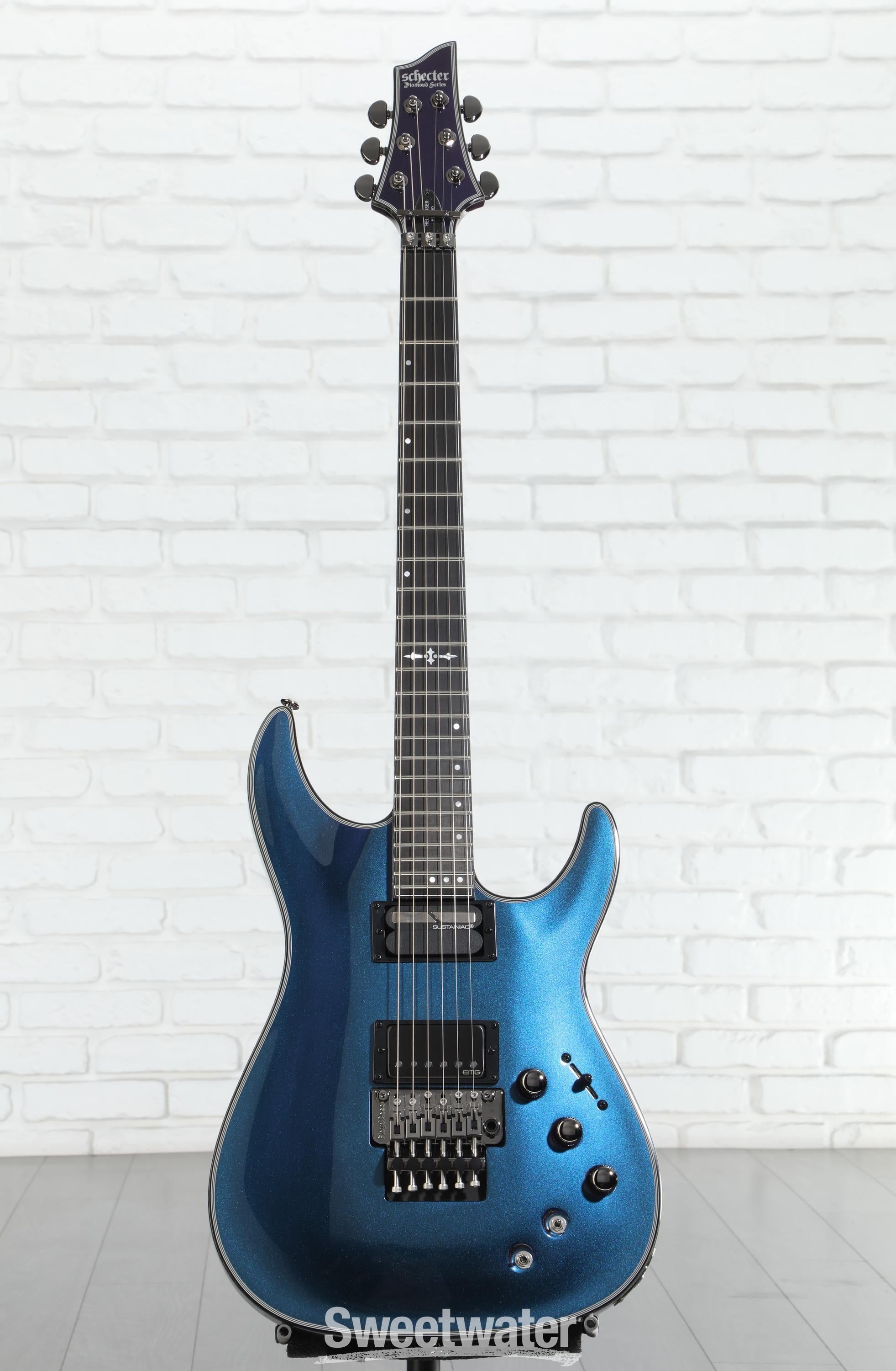 Schecter Hellraiser Hybrid C-1 FR-S Electric Guitar - Ultra Violet